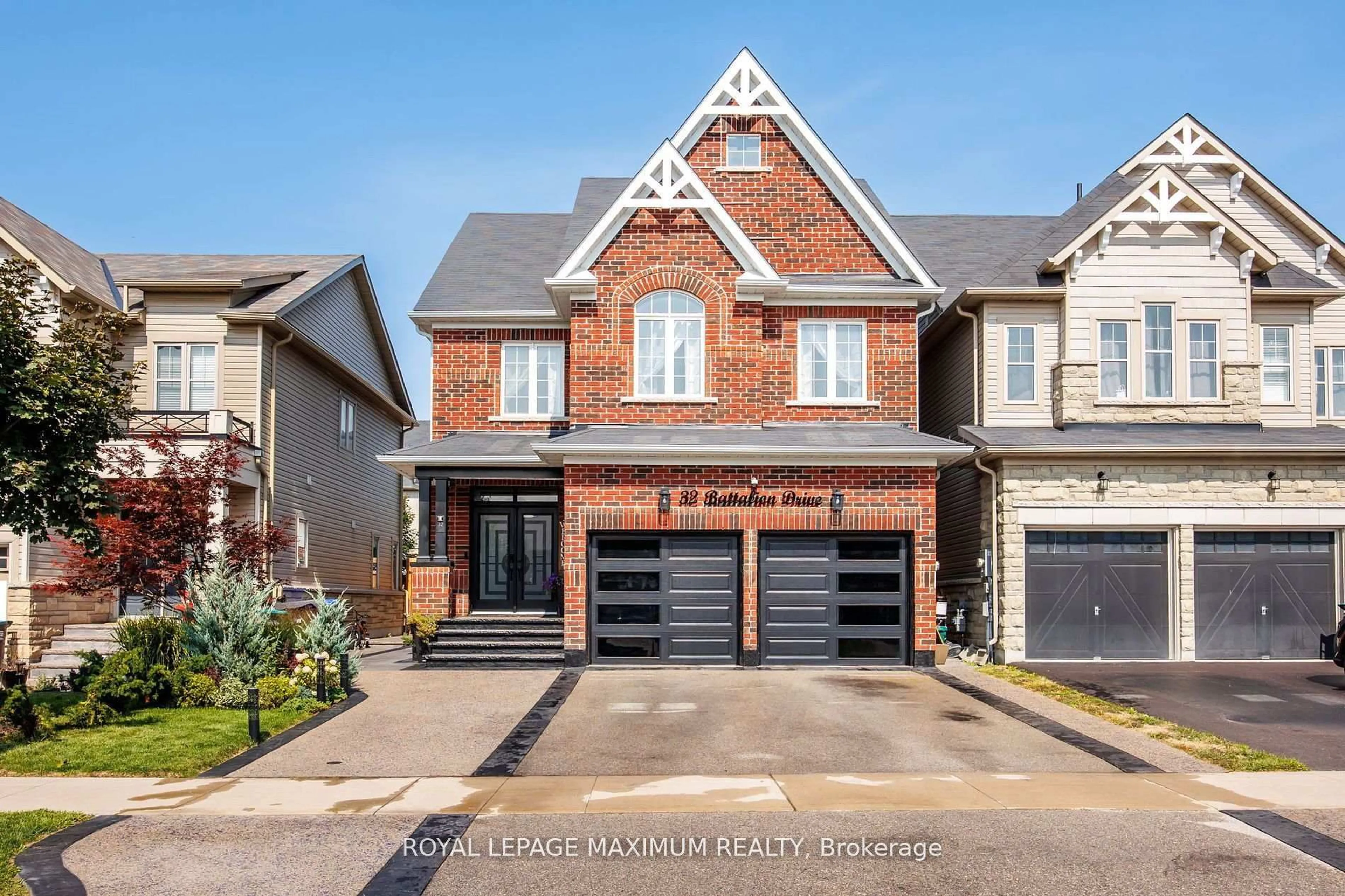 Home with brick exterior material, street for 32 Battalion Dr, Essa Ontario L0M 1B4