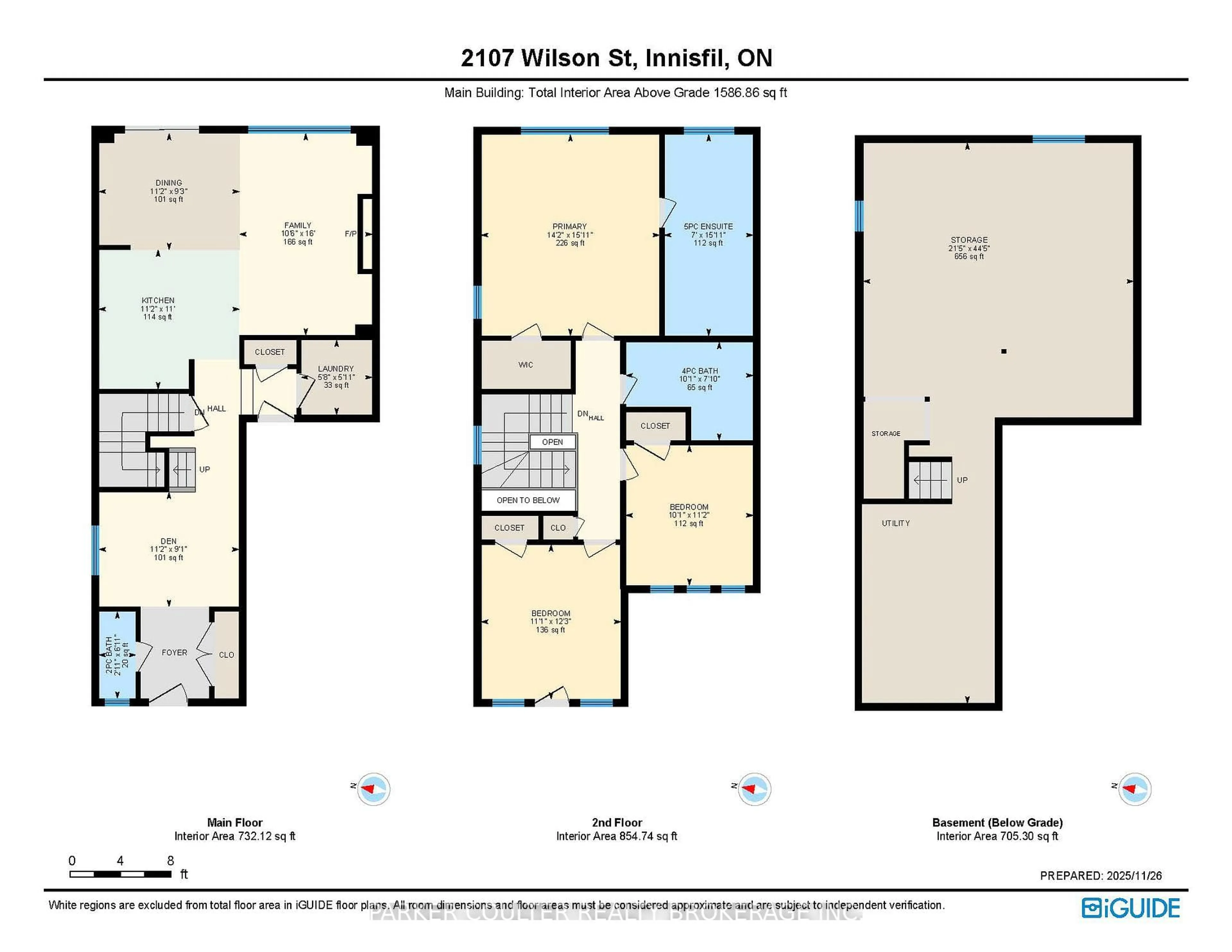 Floor plan for 2107 Wilson St, Innisfil Ontario L9S 0N8