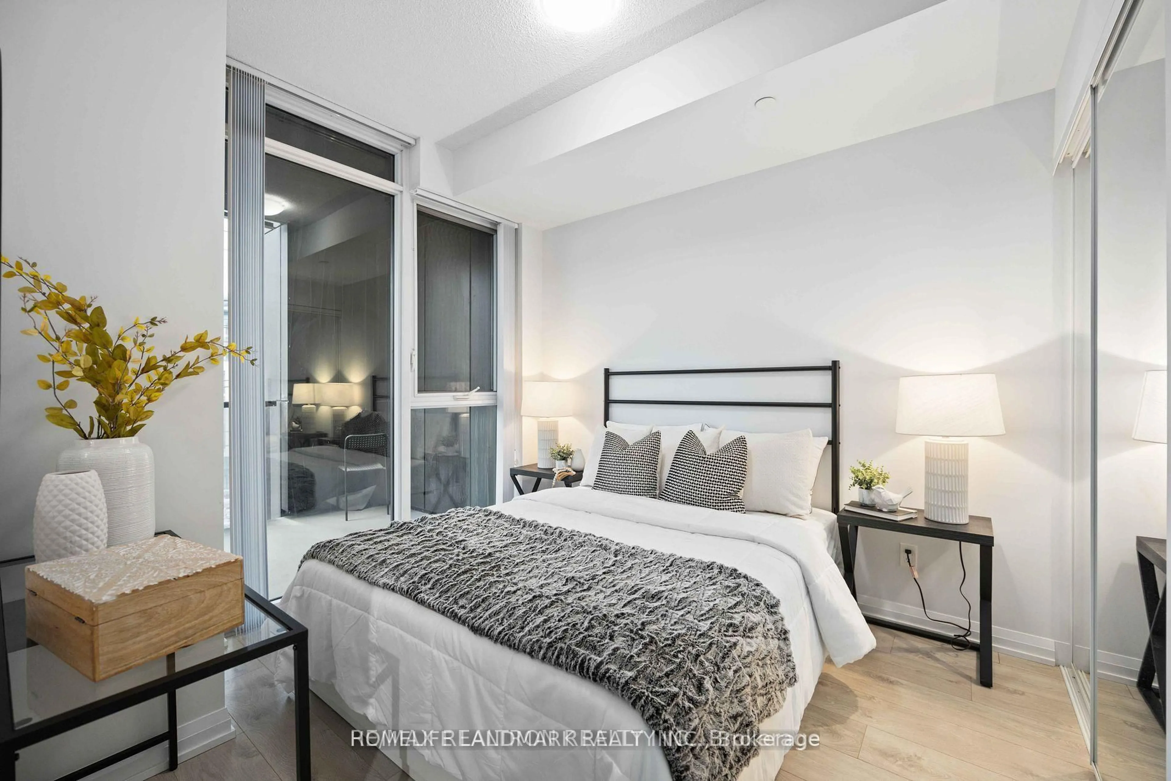 Bedroom with bed, unknown for 7895 Jane St #311, Vaughan Ontario L4K 2M7