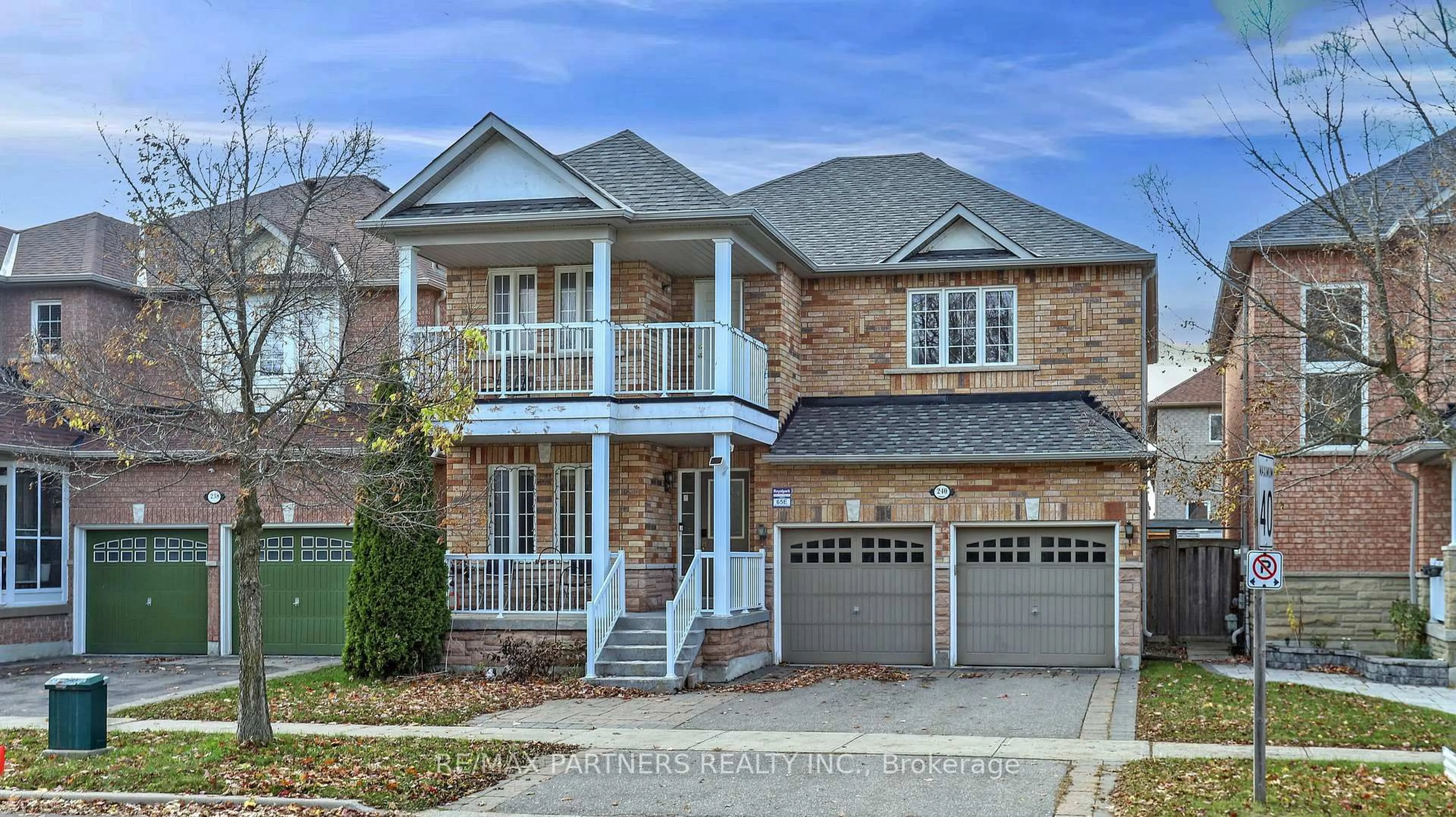Home with brick exterior material, street for 240 Swan Park Rd, Markham Ontario L6E 0B1