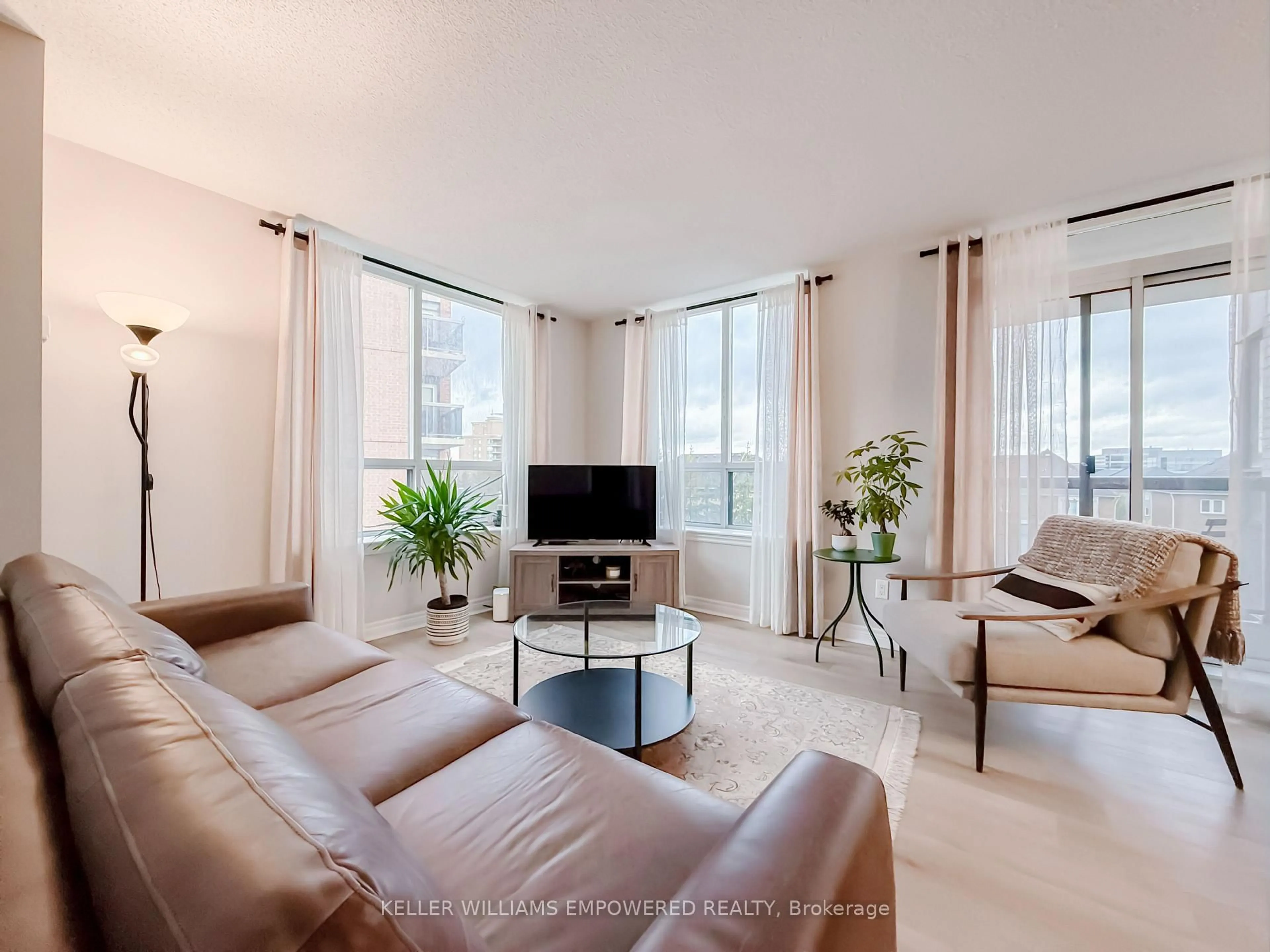 Living room with furniture, unknown for 51 Times Ave #302, Markham Ontario L3T 7X7