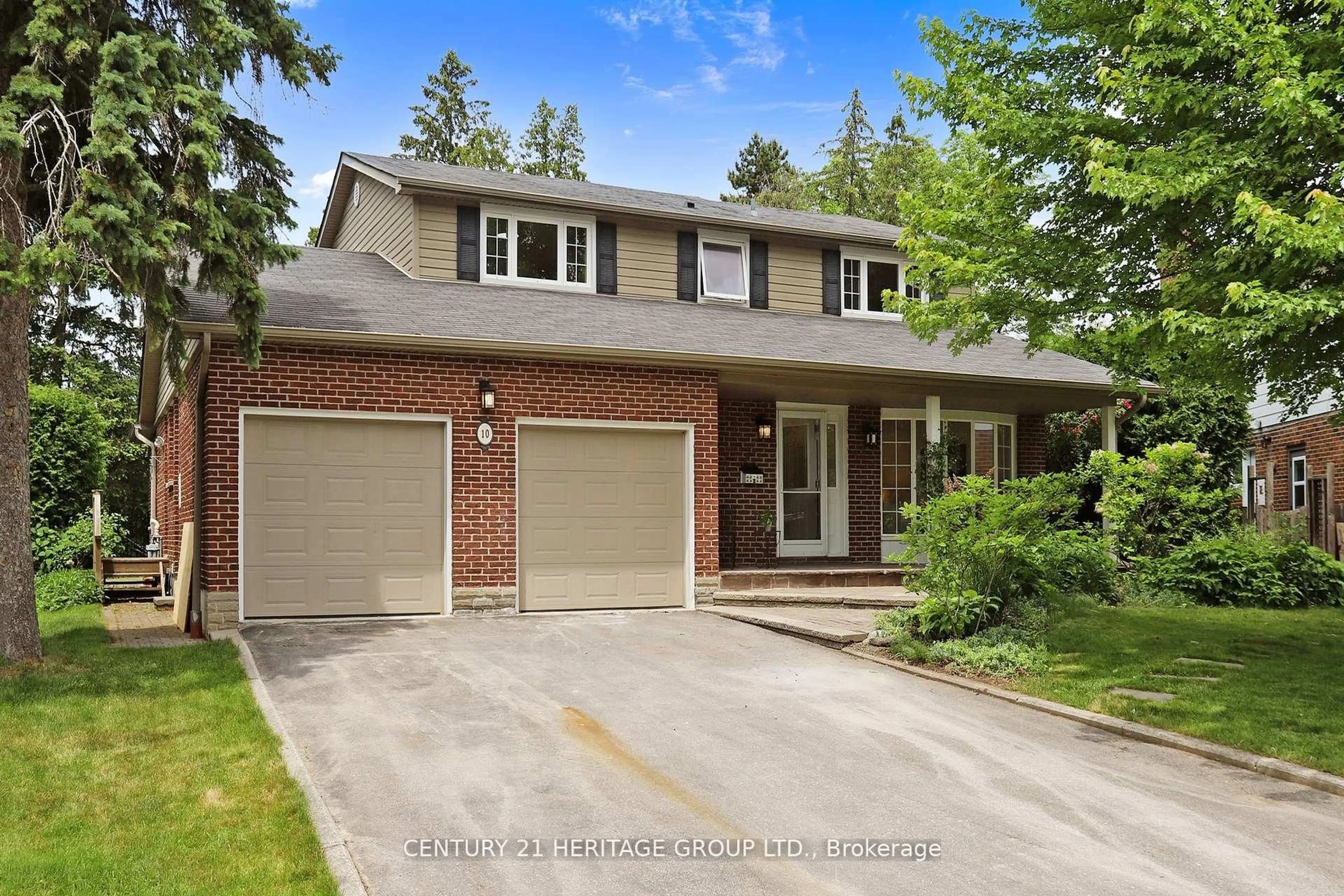 Home with brick exterior material, street for 10 Cherry Blossom Lane, Markham Ontario L3T 3B9