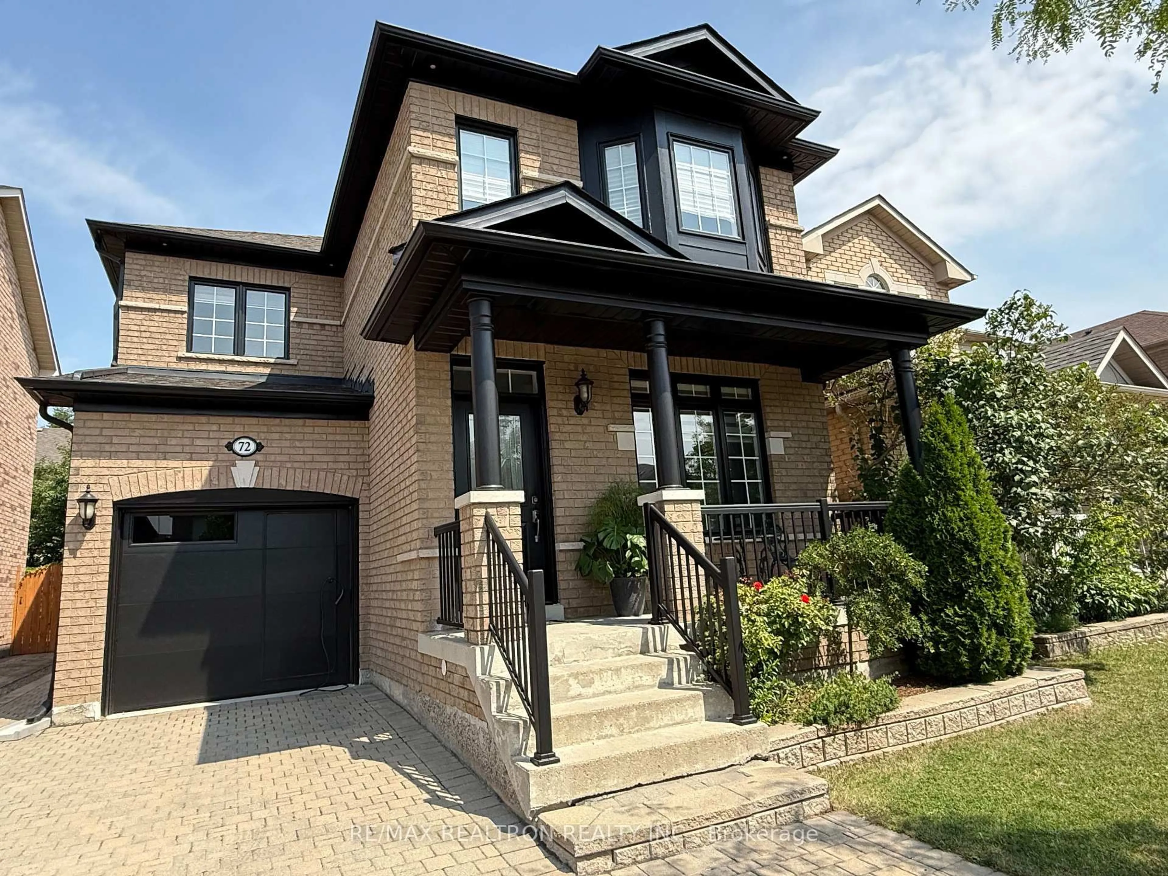 Home with brick exterior material, street for 72 Saint Damian Ave, Vaughan Ontario L4H 2L5