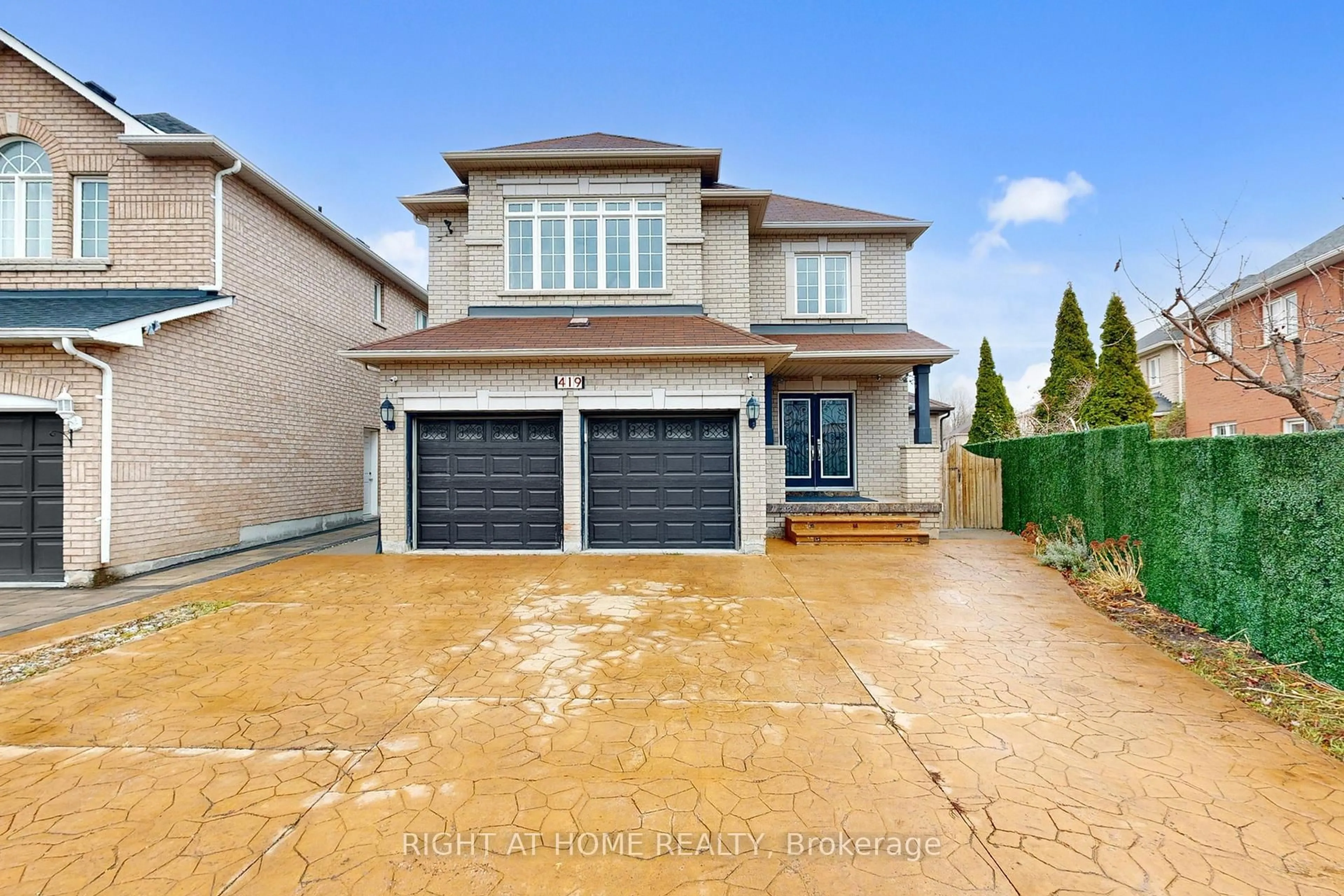 Home with brick exterior material, street for 419 Elson St, Markham Ontario L3S 4T8