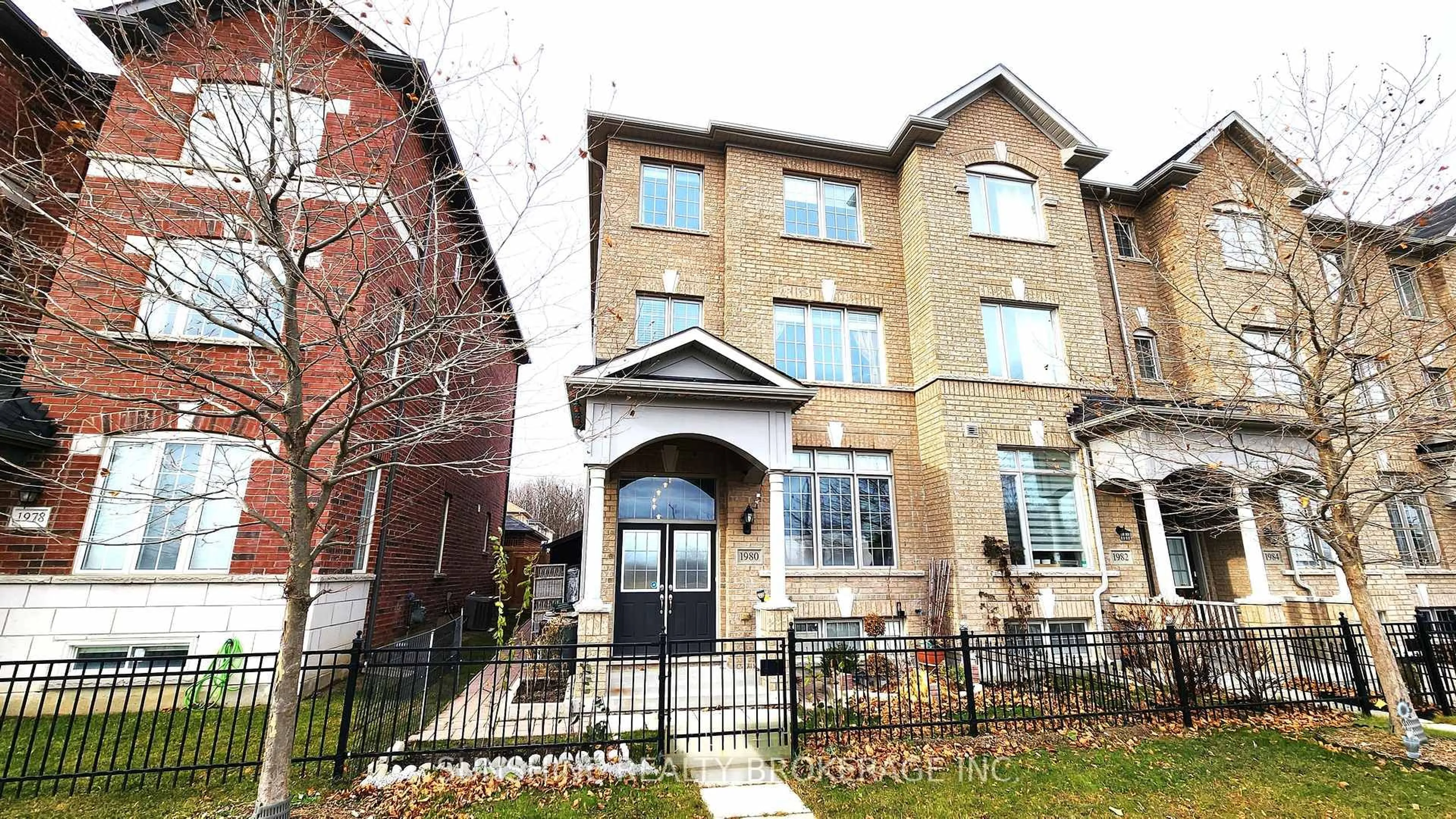 Home with brick exterior material, street for 1980 DONALD COUSENS Pkwy, Markham Ontario L6B 0Z6