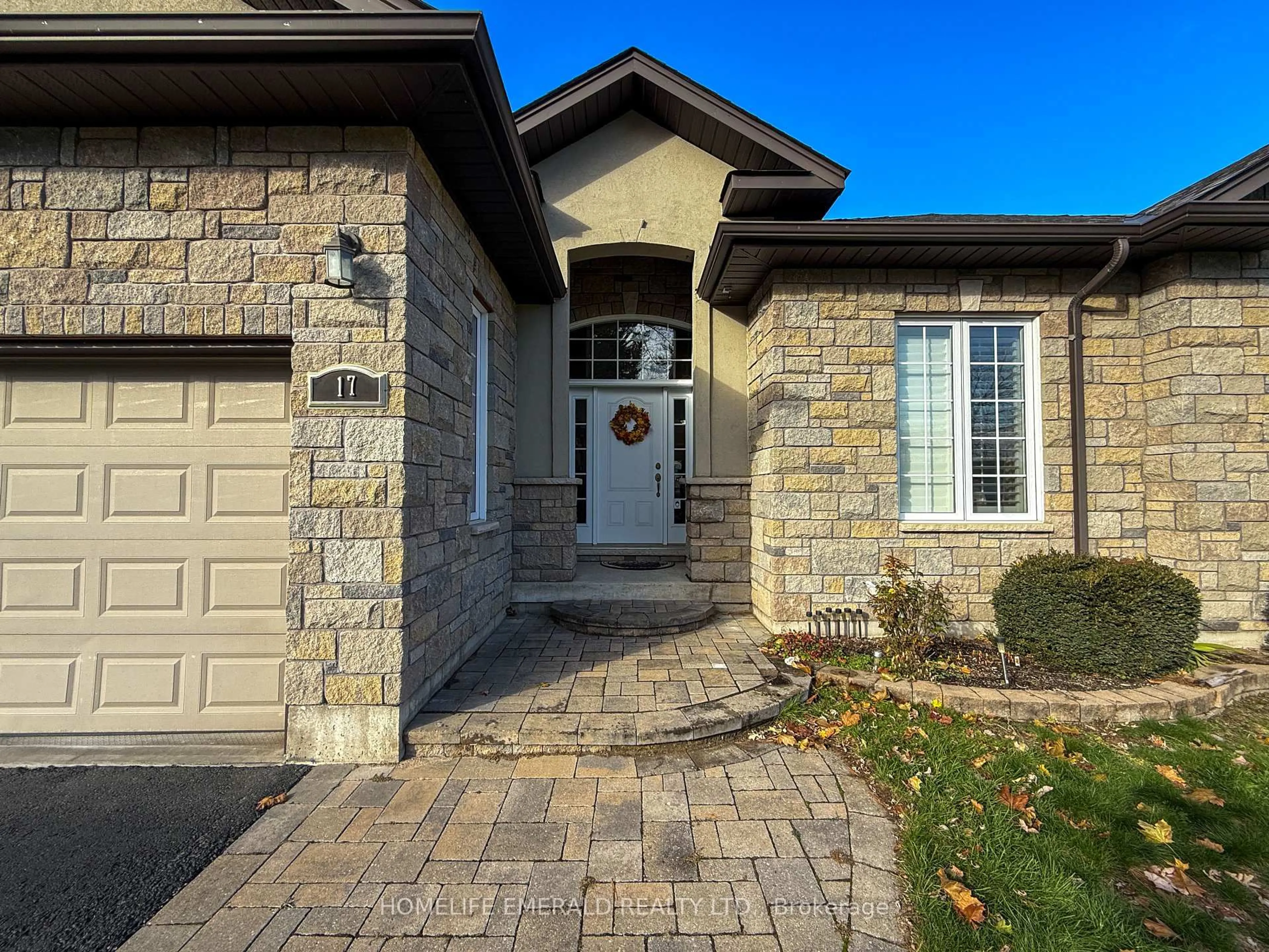 Home with brick exterior material, street for 17 Tree Top St, Essa Ontario L0M 1B2