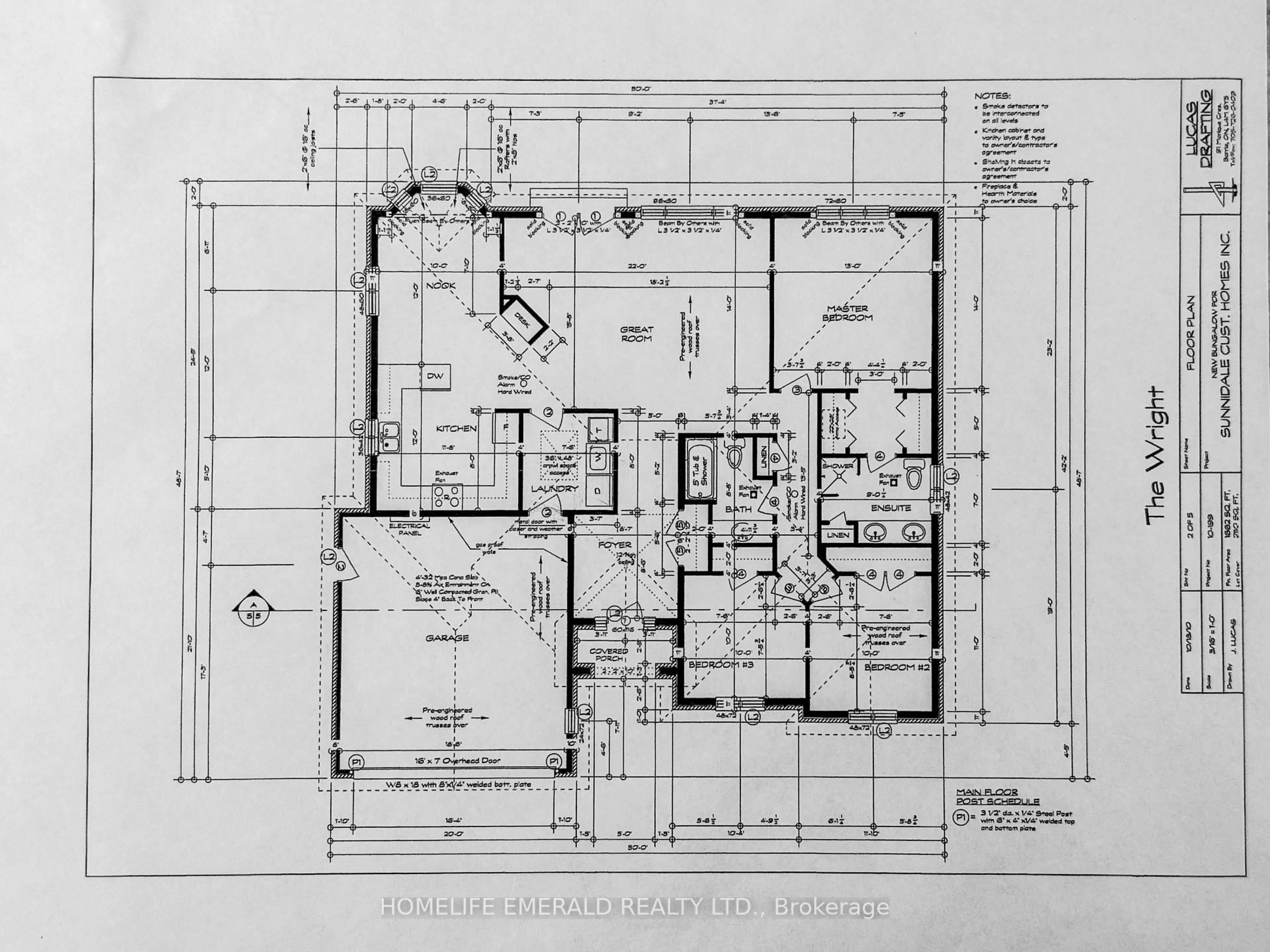 Floor plan for 17 Tree Top St, Essa Ontario L0M 1B2