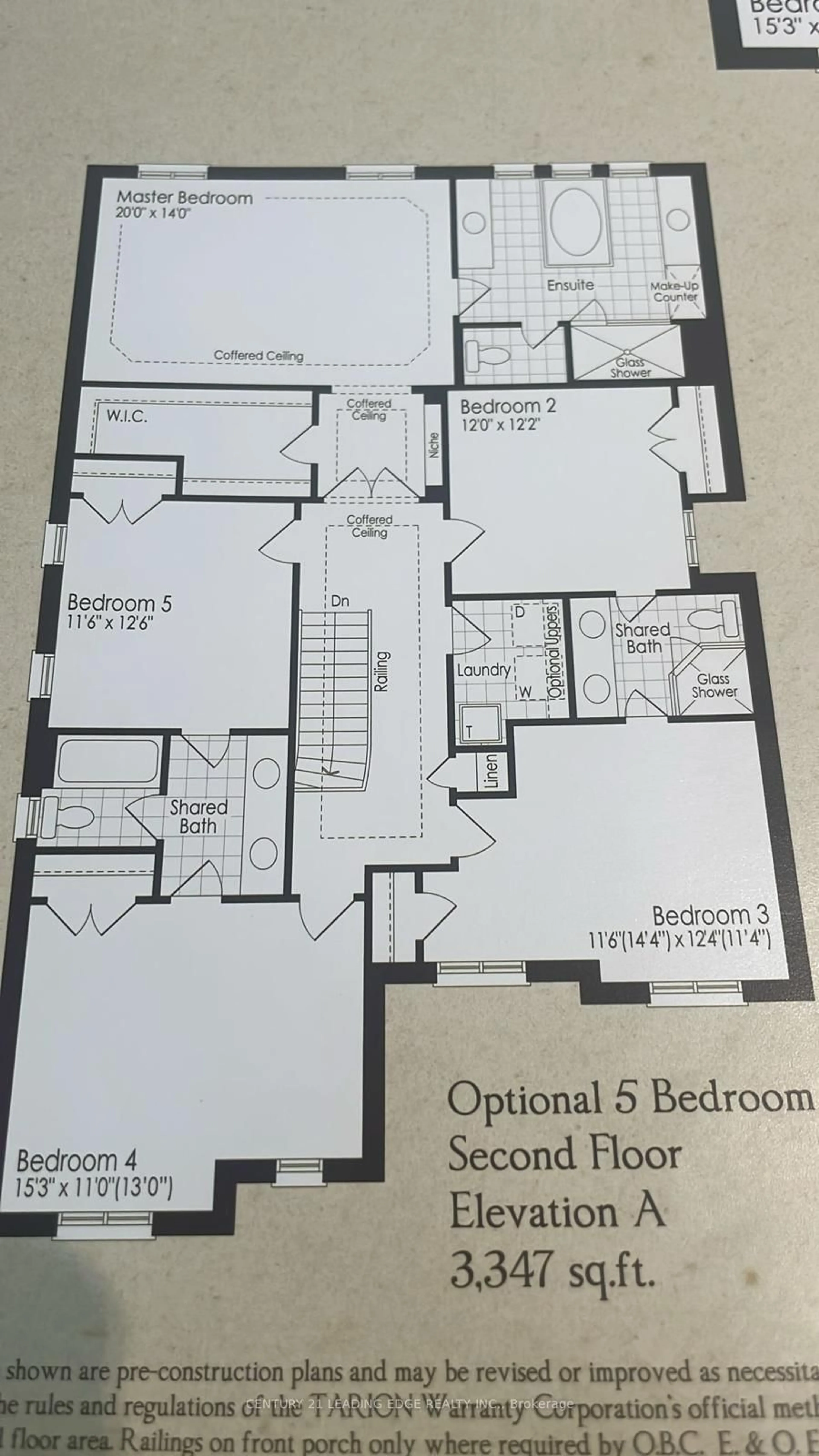 Floor plan for 8 Hubner Ave, Markham Ontario L6C 0S8