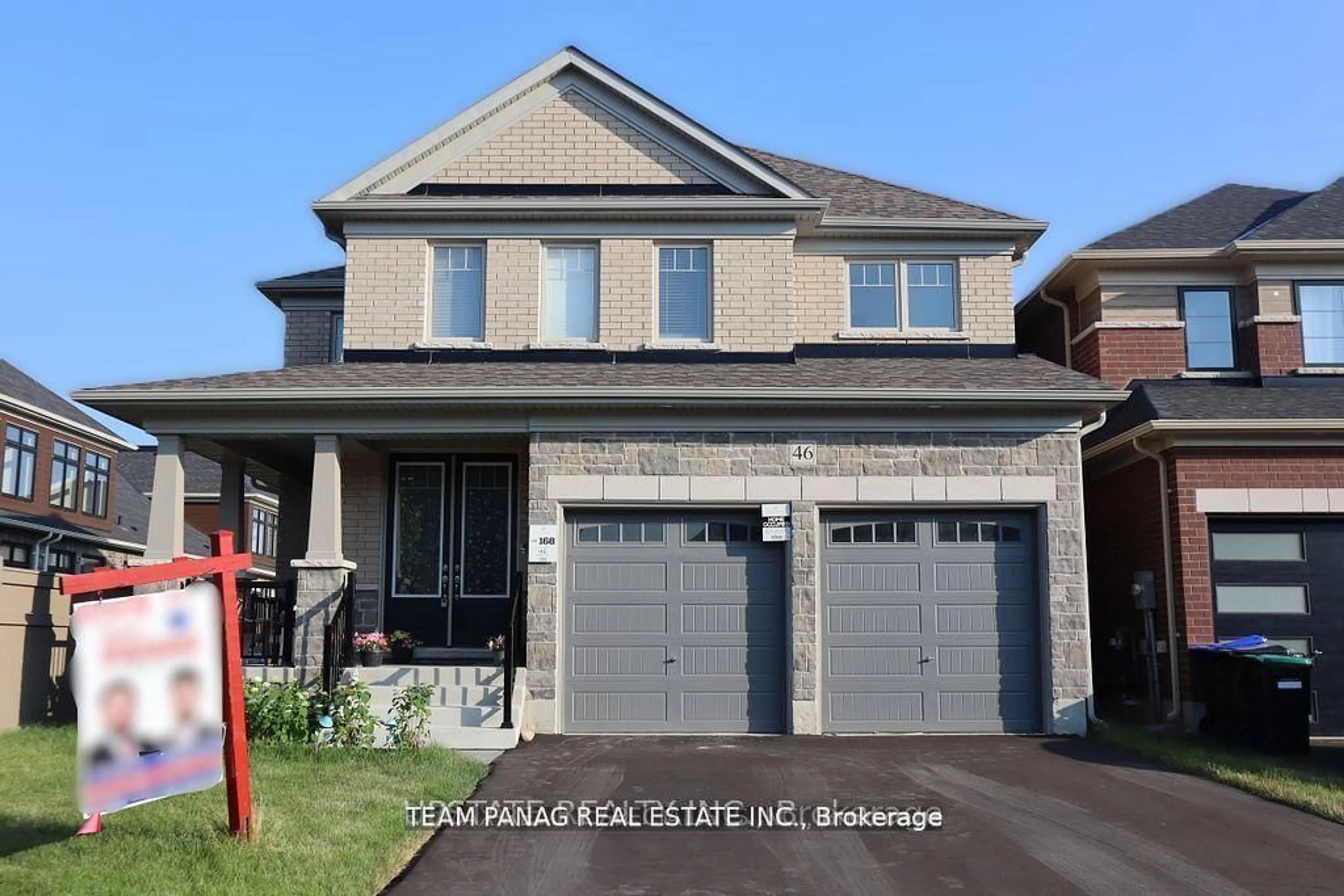 Home with brick exterior material, street for 46 Sparrow Way, Adjala-Tosorontio Ontario L0G 1W0