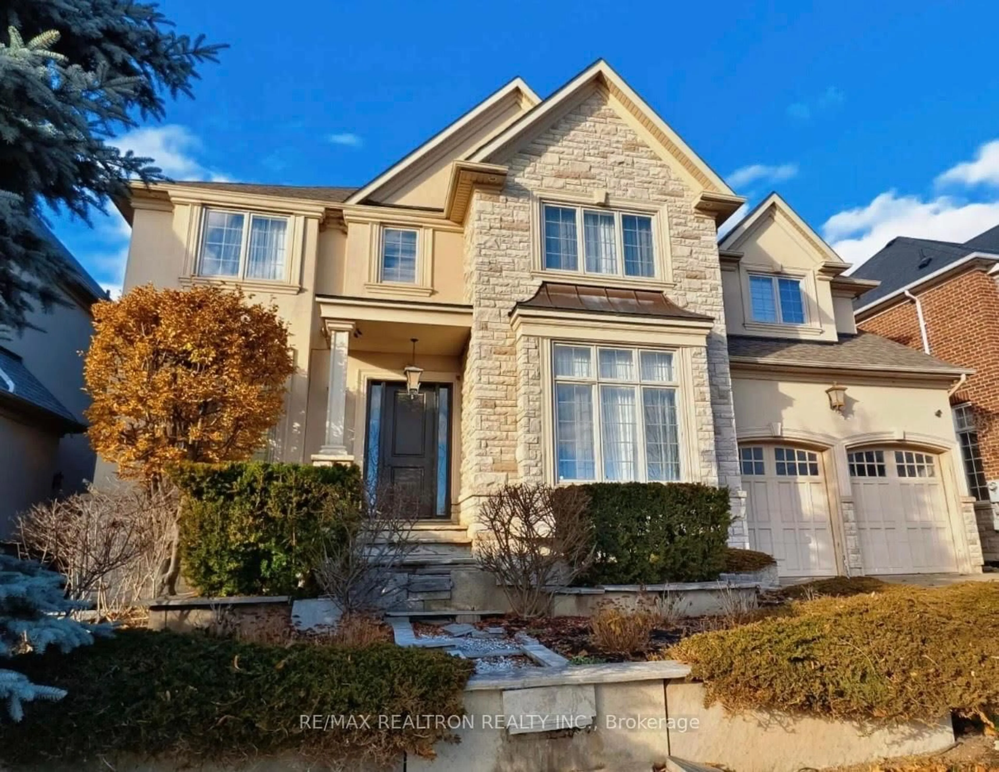 Home with brick exterior material, street for 136 Angus Glen Blvd, Markham Ontario L6C 3B8