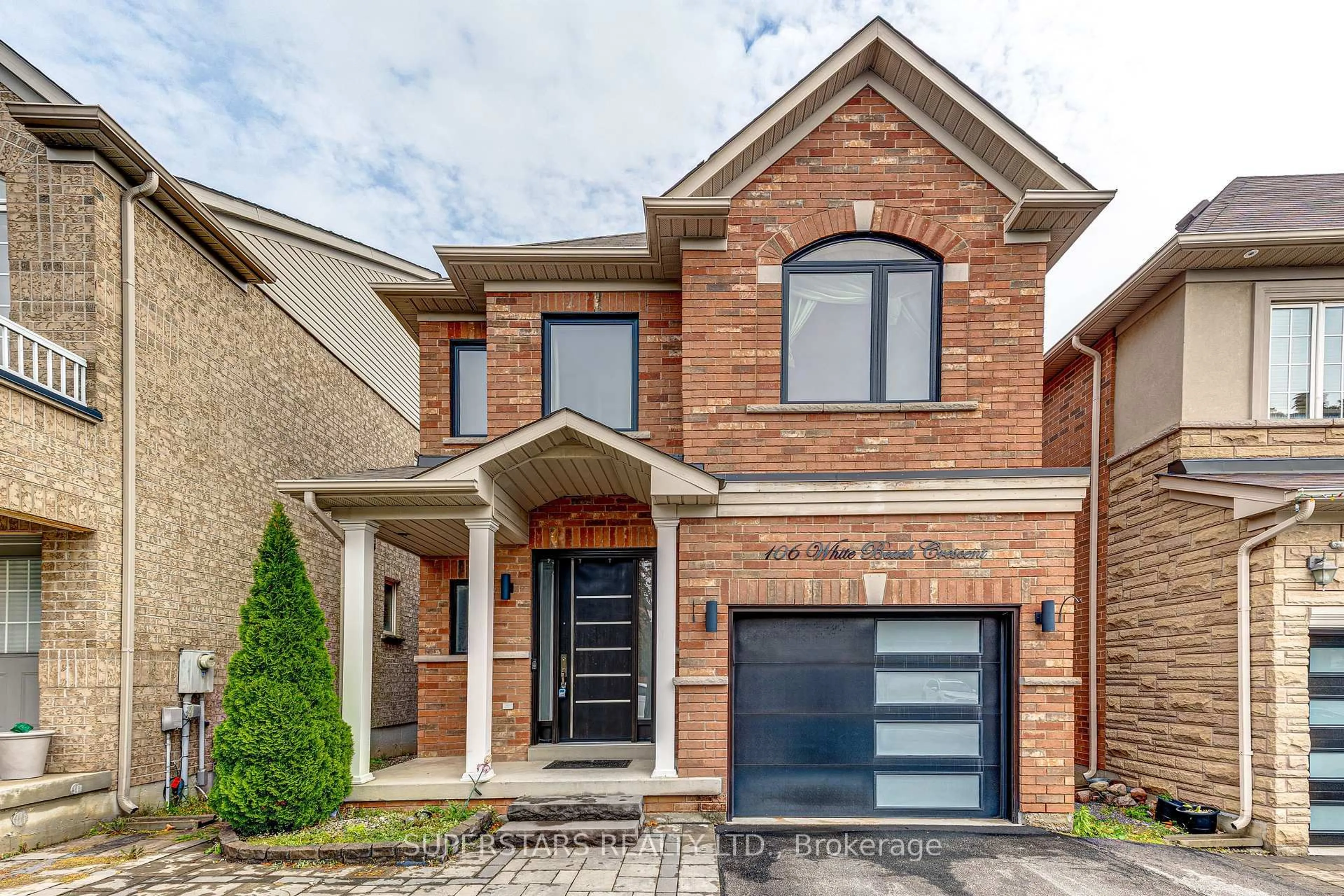 Home with brick exterior material, street for 106 White Beach Cres, Vaughan Ontario L6A 0R2