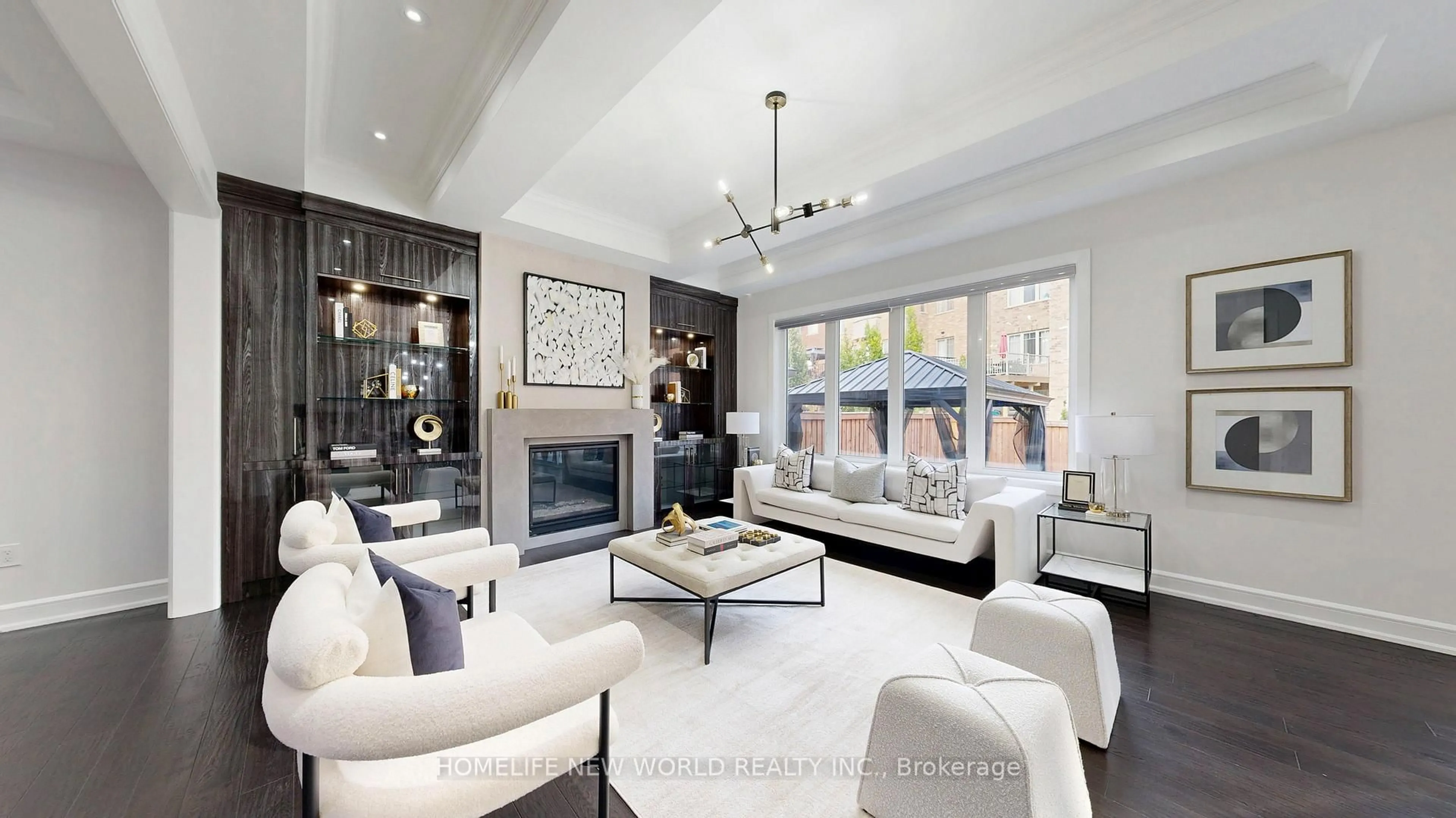 Living room with furniture, unknown for 27 Apiary Gate, Vaughan Ontario L6A 4W5