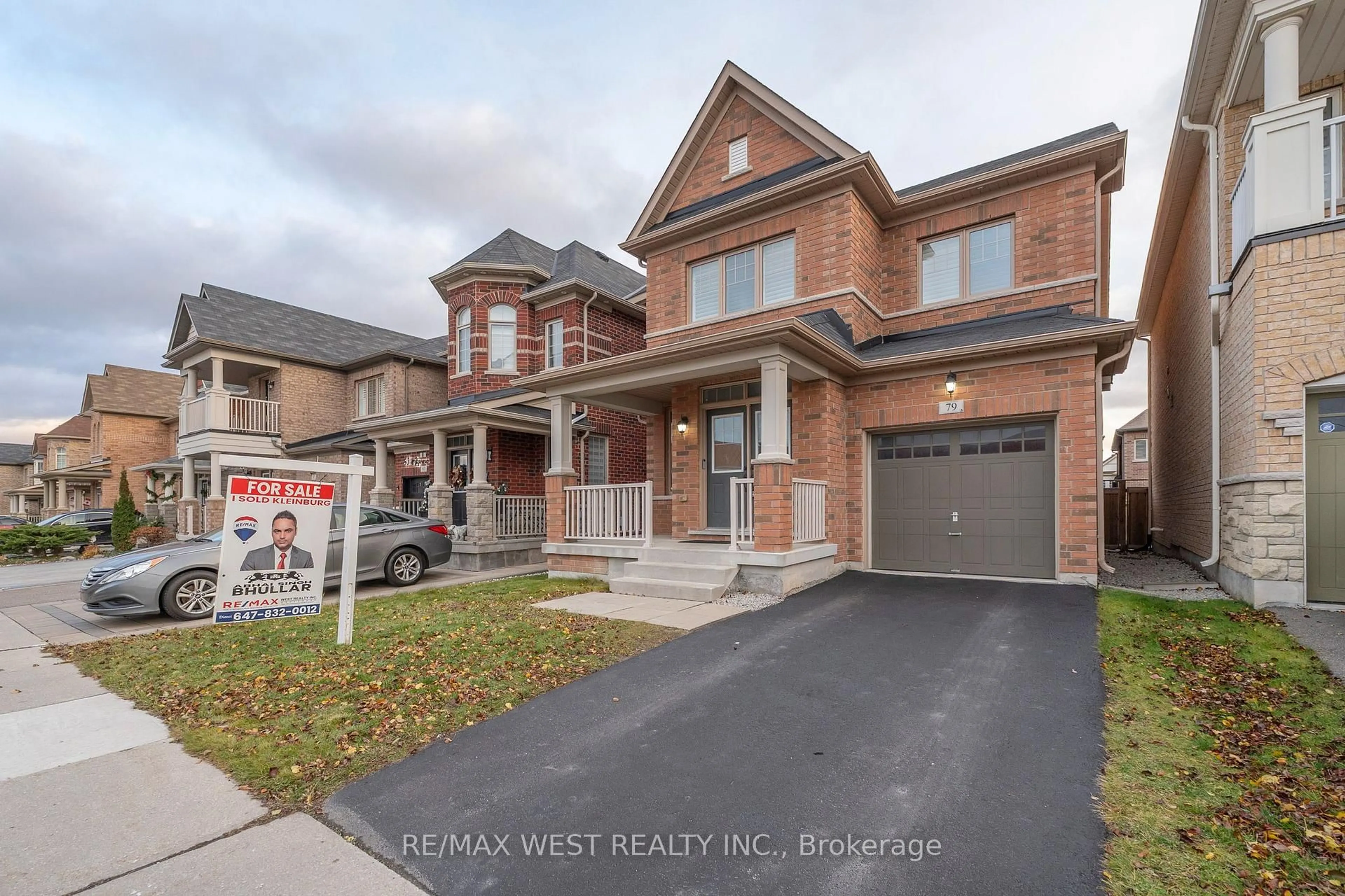 Home with brick exterior material, street for 79 Algoma Dr, Vaughan Ontario L4H 4H6
