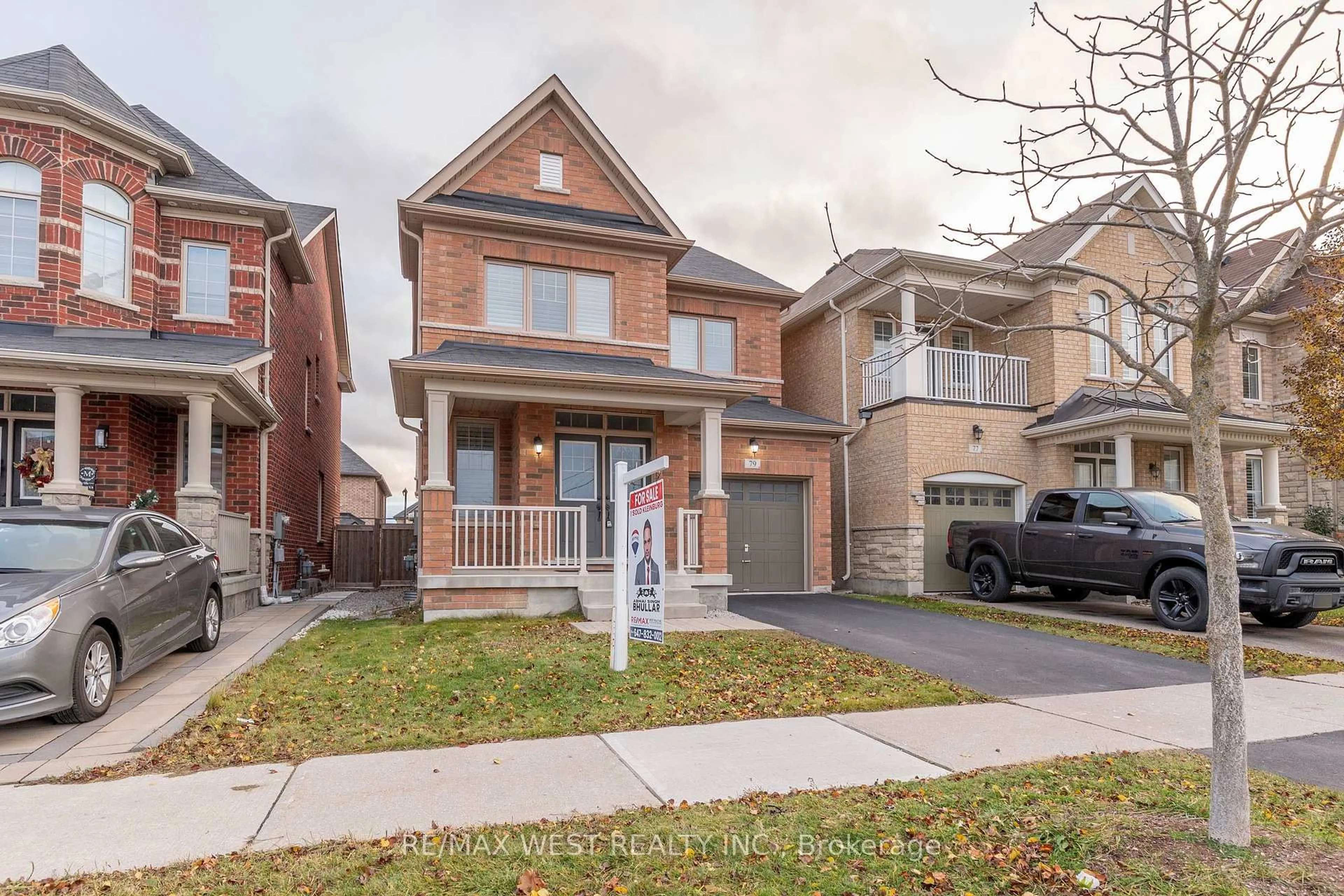 Home with brick exterior material, street for 79 Algoma Dr, Vaughan Ontario L4H 4H6