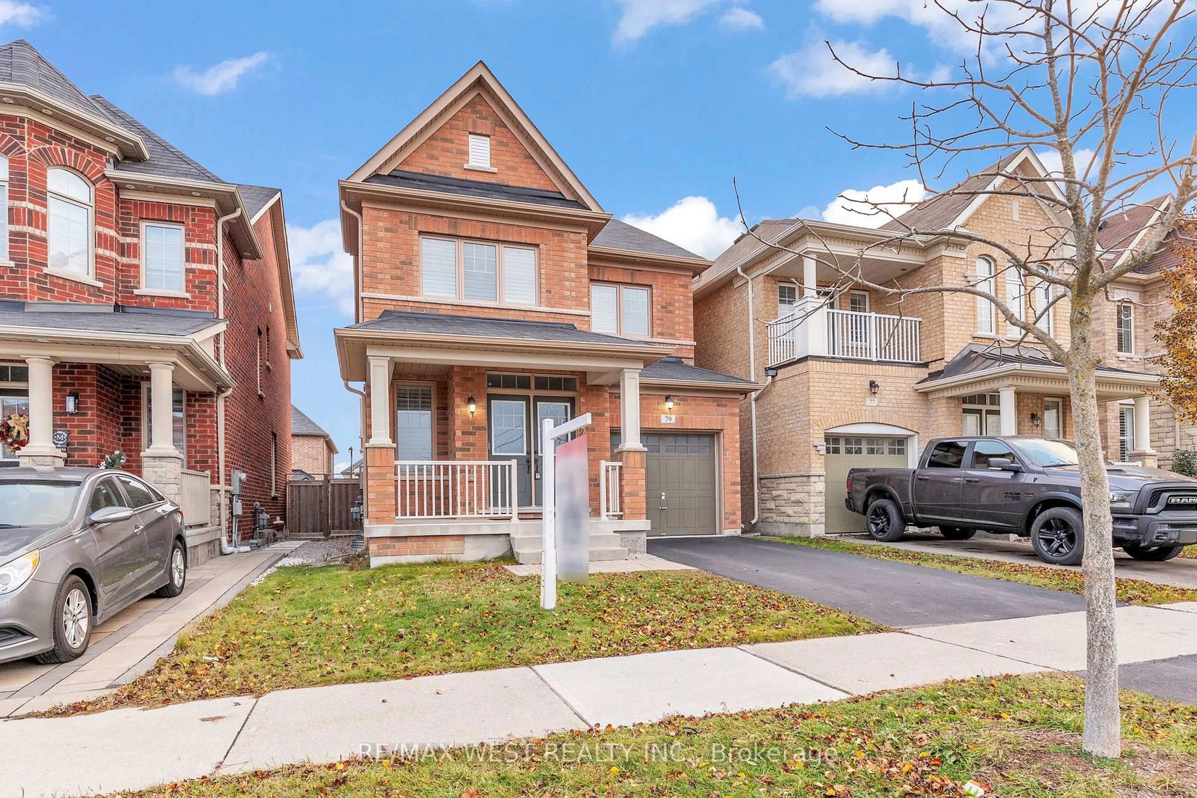 Home with brick exterior material, street for 79 Algoma Dr, Vaughan Ontario L4H 4H6