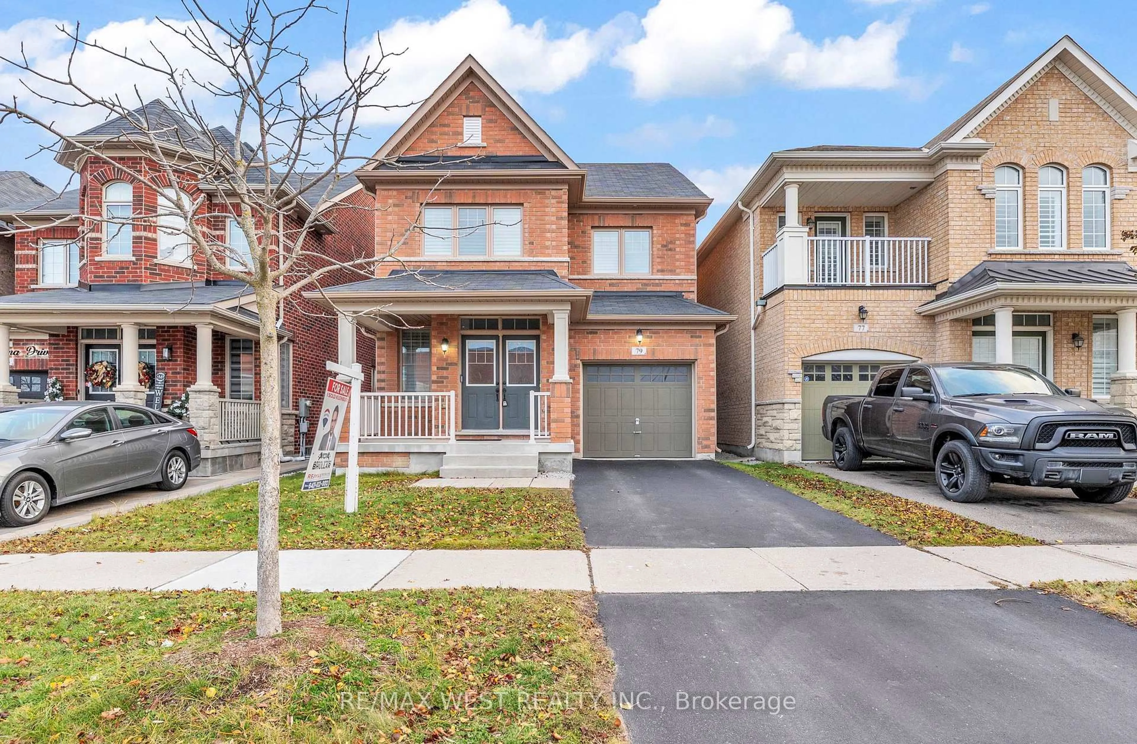 Home with brick exterior material, street for 79 Algoma Dr, Vaughan Ontario L4H 4H6