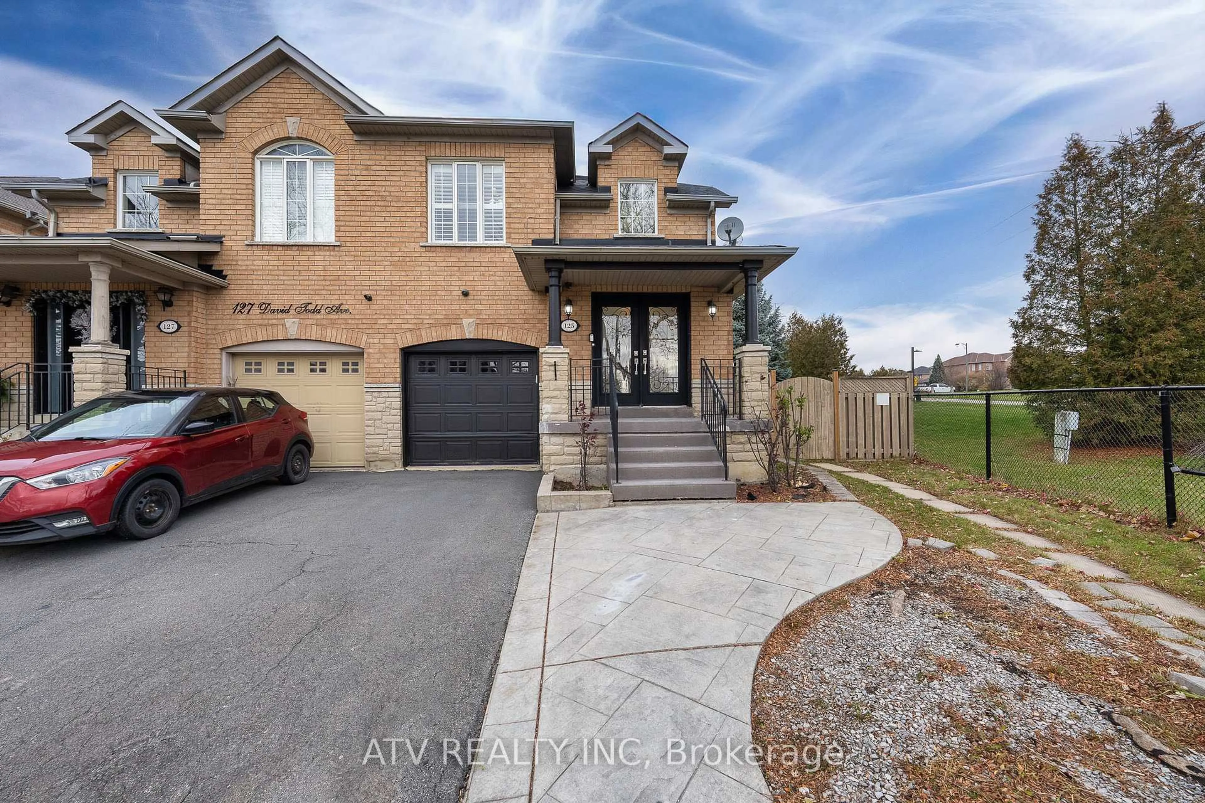 Home with brick exterior material, street for 125 David Todd Ave, Vaughan Ontario L4H 1R4