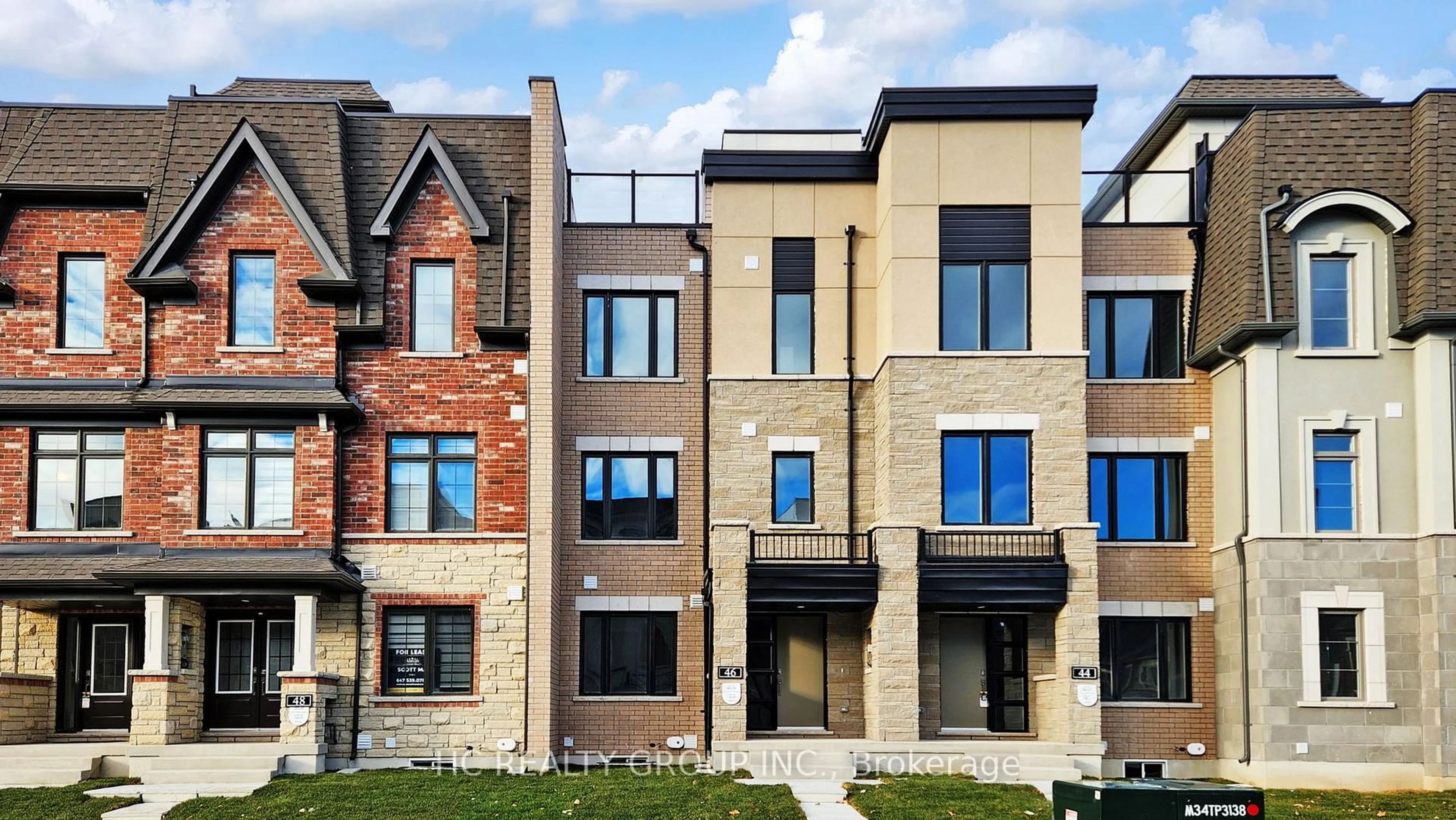 Home with brick exterior material, street for 46 York Downs Blvd, Markham Ontario L6C 3K3