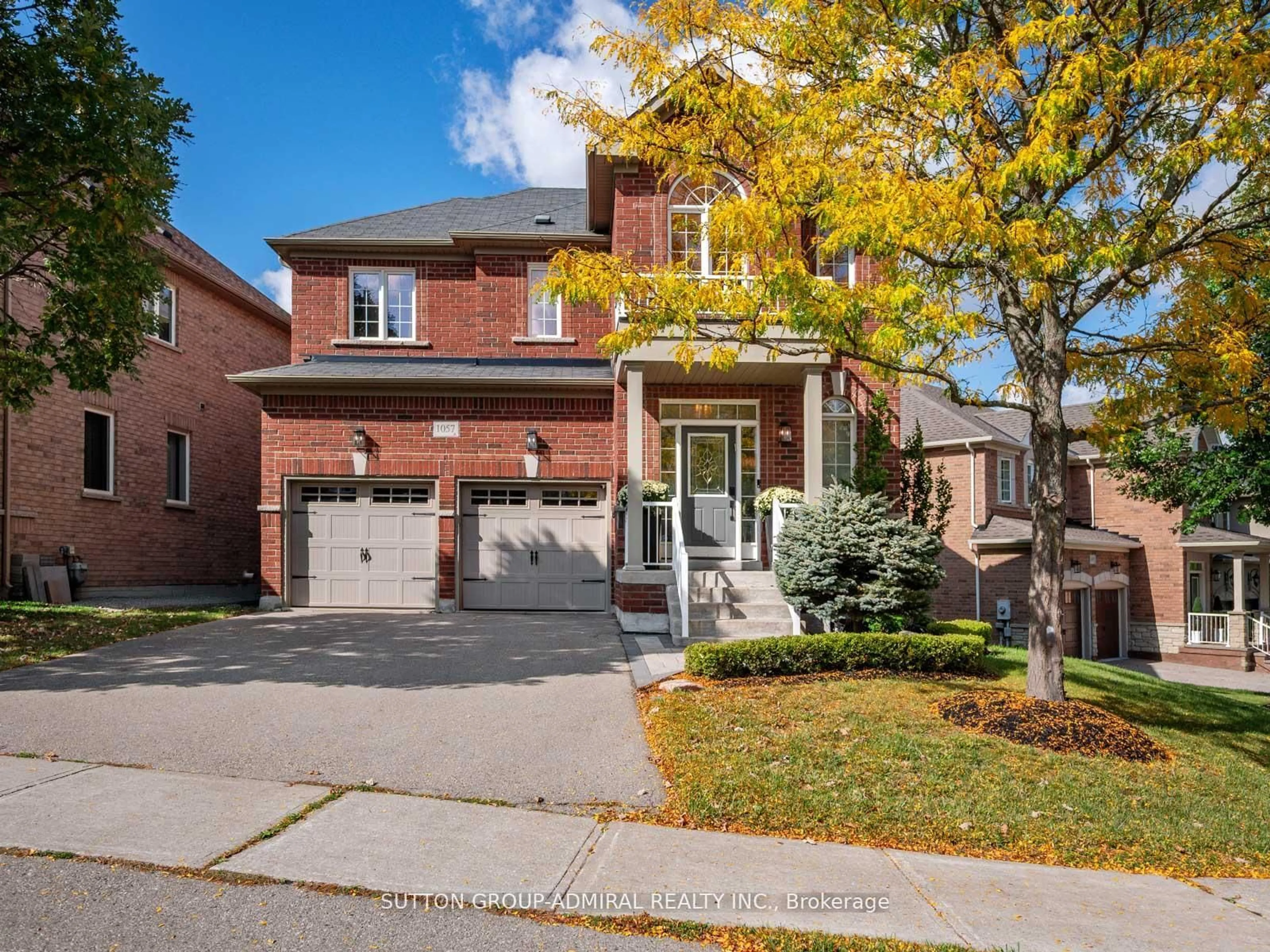 Home with brick exterior material, street for 1057 Warby Tr, Newmarket Ontario L3X 3H6