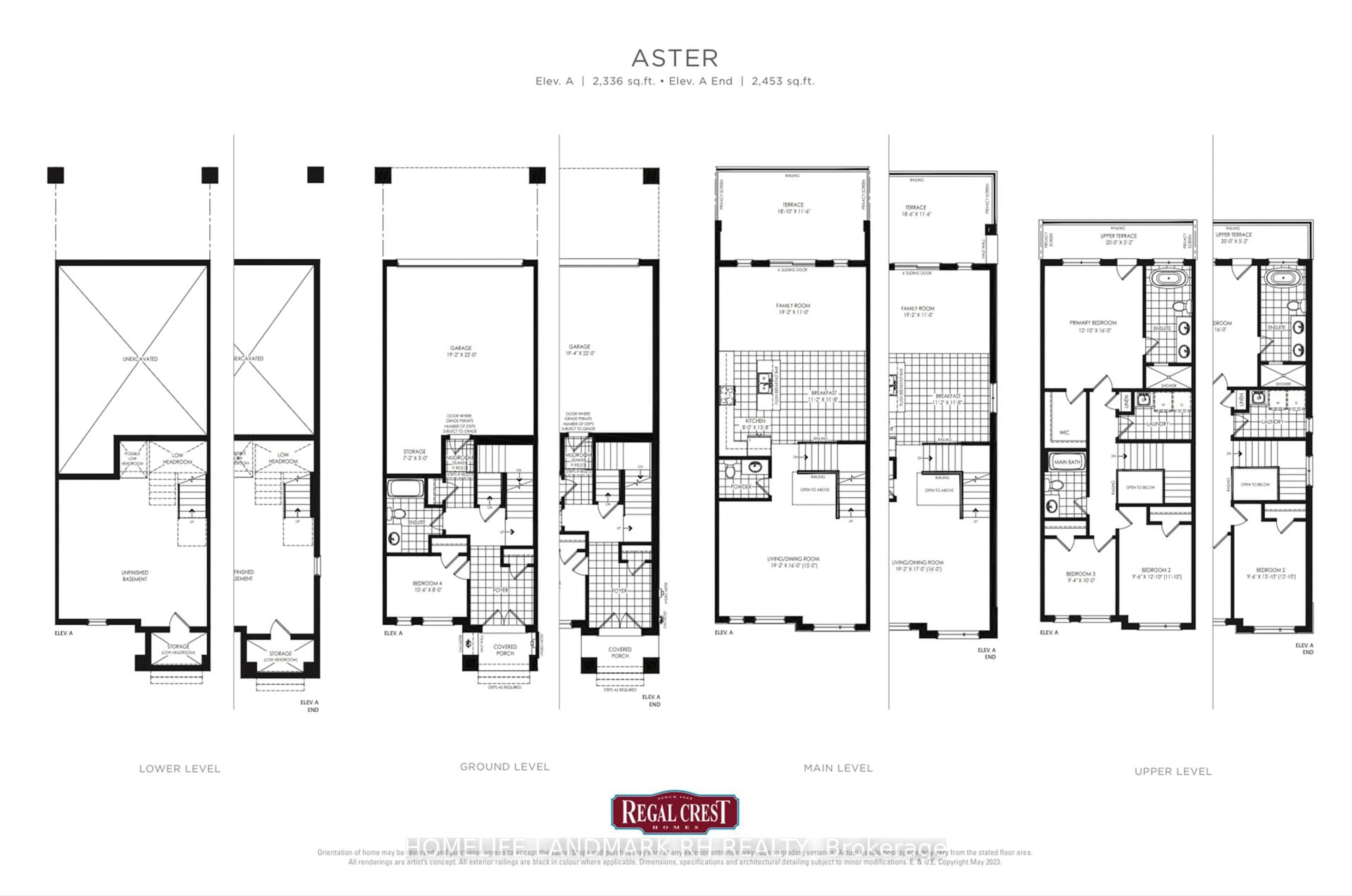 Floor plan for 7 Lucy Pick Ave, Markham Ontario L6C 3P1