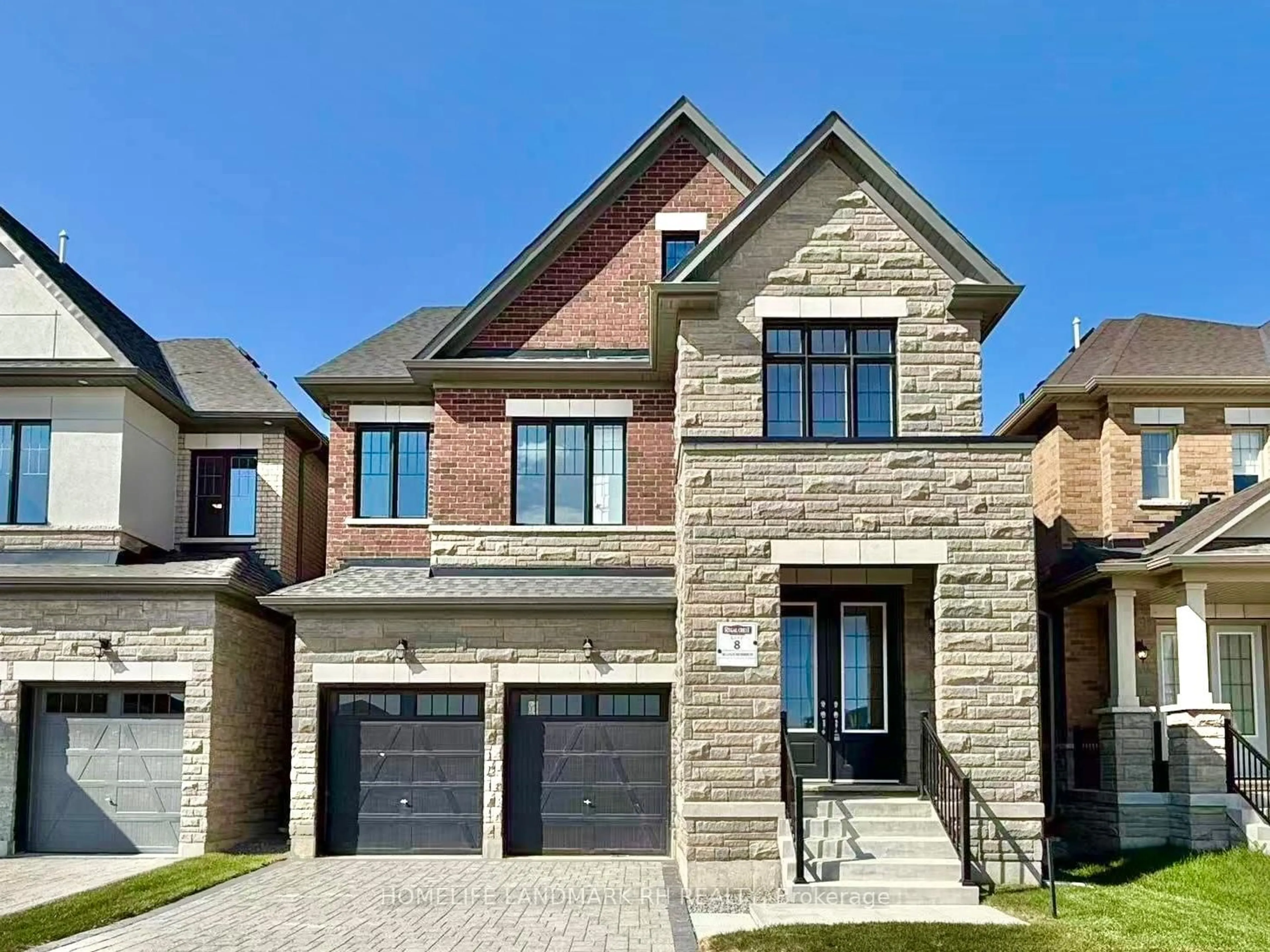 Home with brick exterior material, street for 186 Leslie Richards St, Markham Ontario L6C 3N3