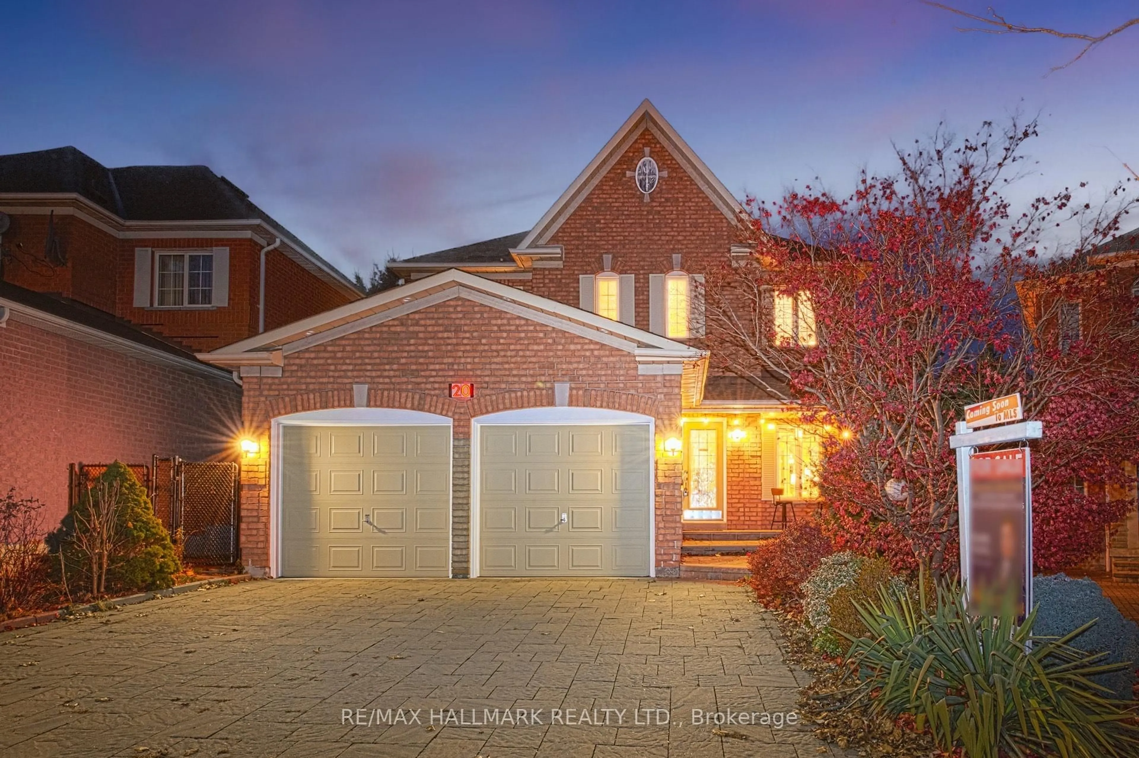 Home with brick exterior material, street for 20 Palomino Dr, Richmond Hill Ontario L4C 0P8