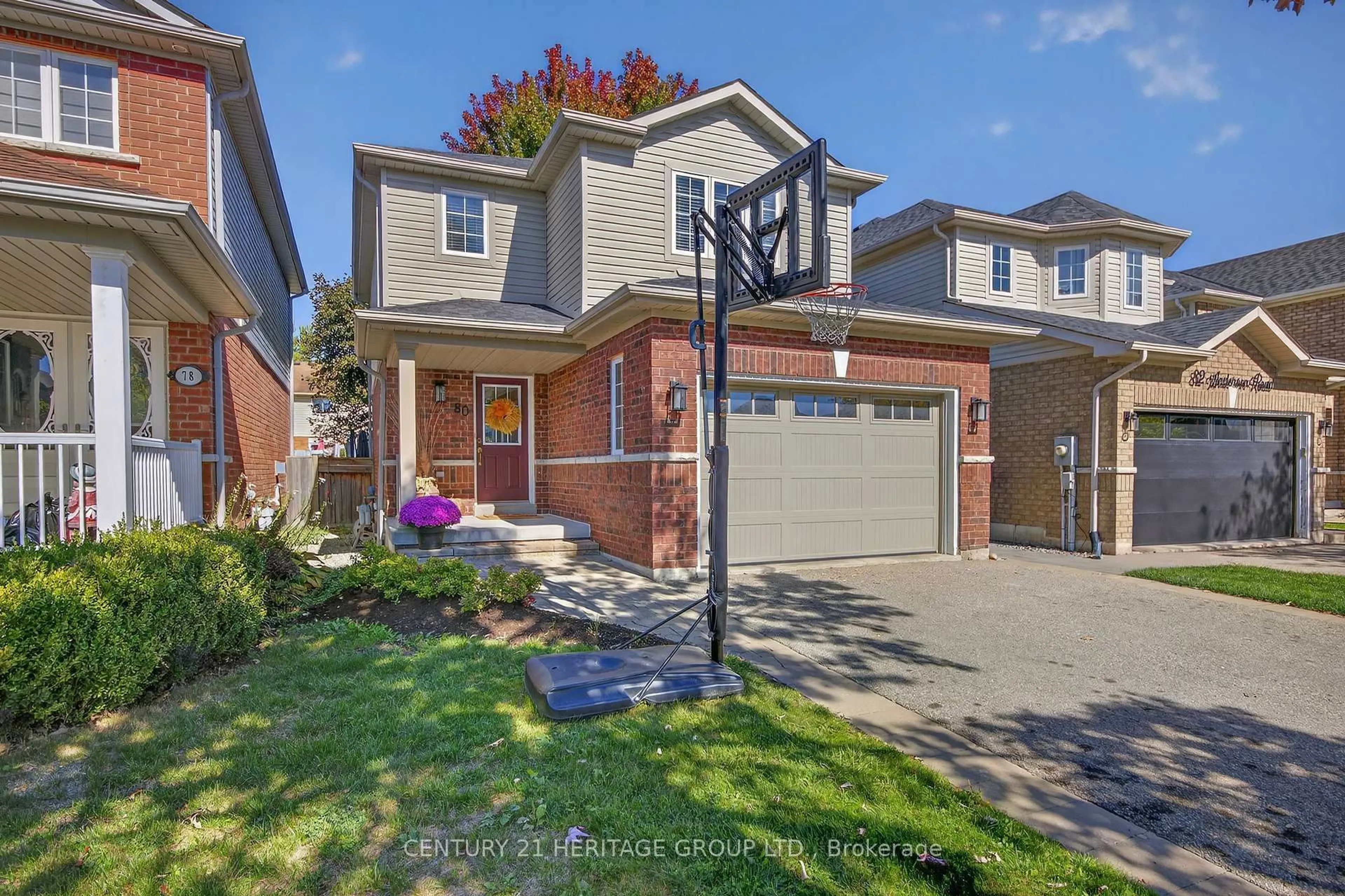 Home with brick exterior material, street for 80 Anderson Rd, New Tecumseth Ontario L9R 0B2