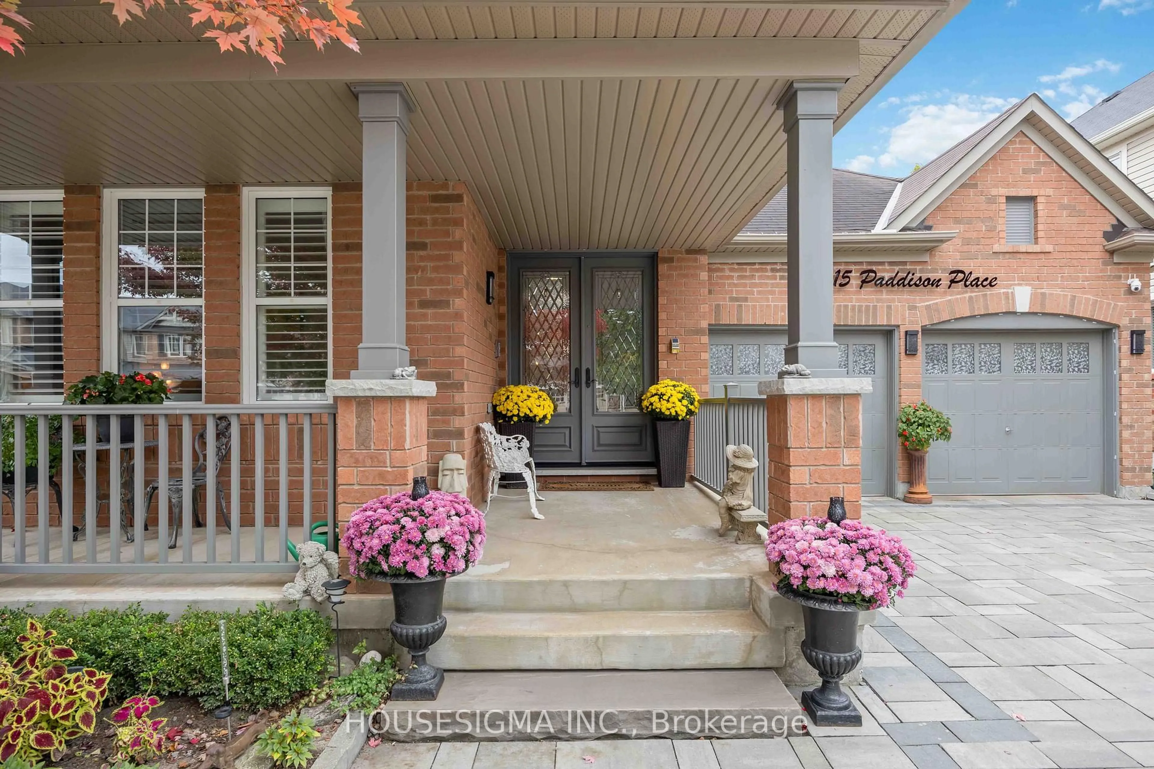 Home with brick exterior material, street for 15 Paddison Pl, New Tecumseth Ontario L9R 0J4