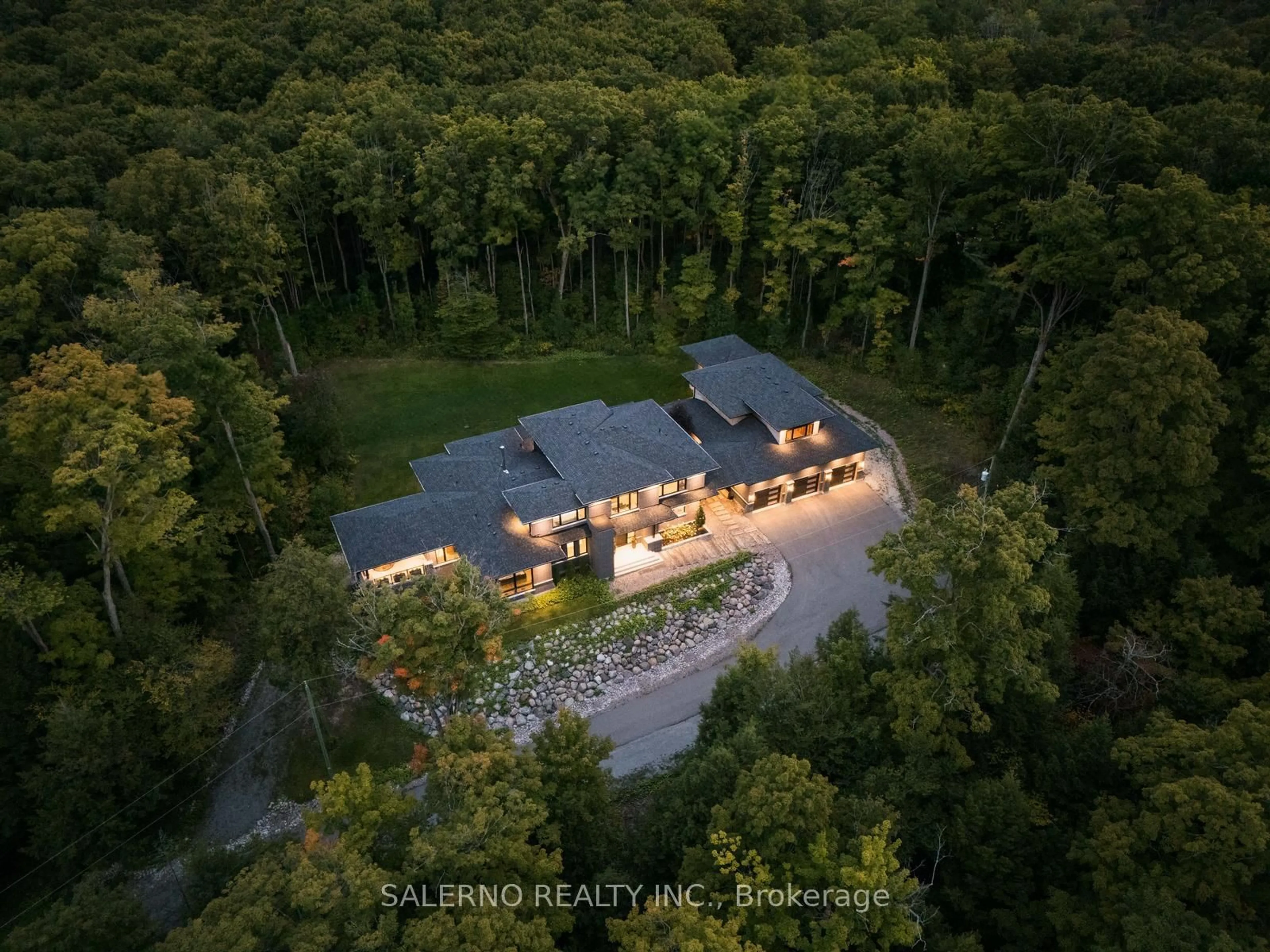 A pic from outside/outdoor area/front of a property/back of a property/a pic from drone, forest/trees view for 3651 Vandorf Sdrd, Whitchurch-Stouffville Ontario L4A 7X5
