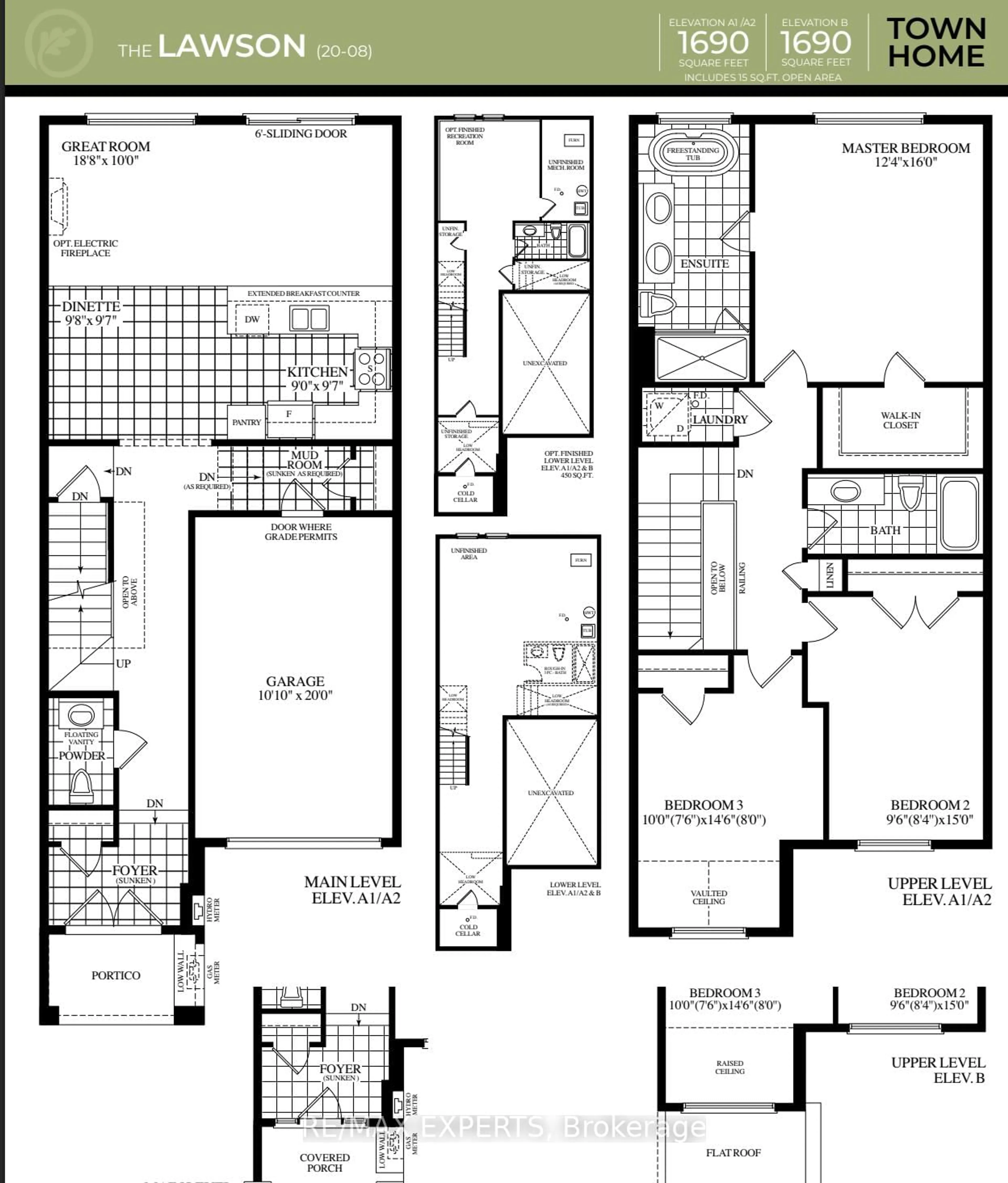 Floor plan for 59 Tipp Dr, Richmond Hill Ontario L4E 1A2