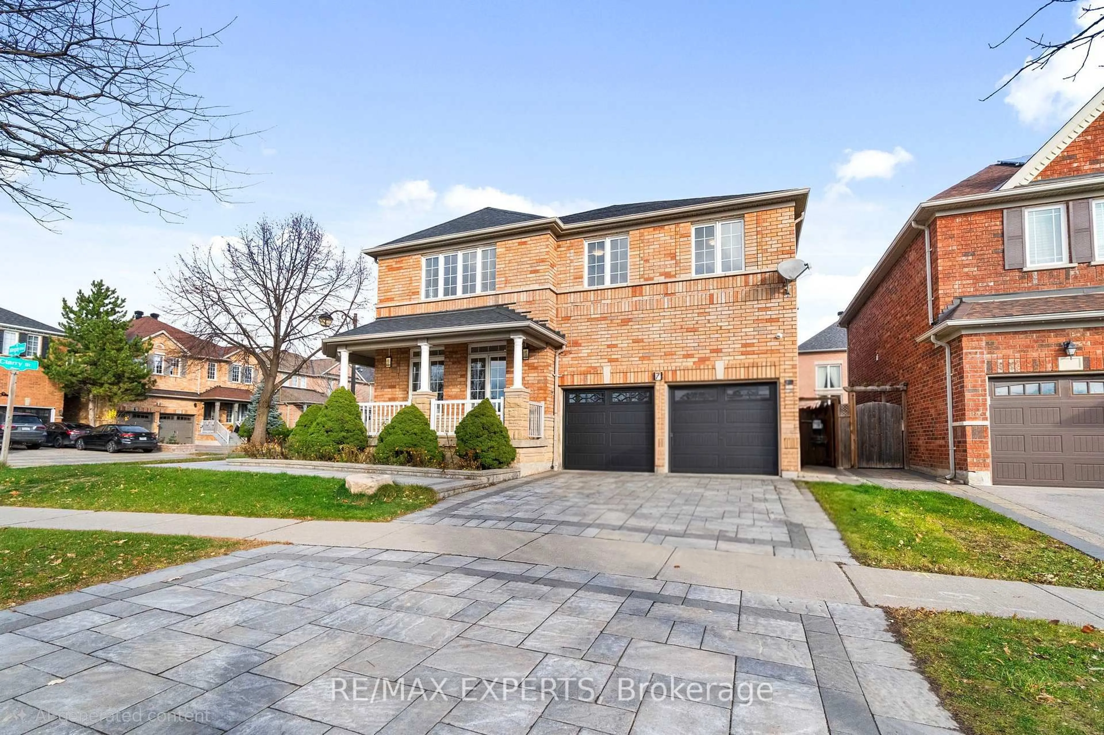 Home with brick exterior material, street for 7 Mingay Ave, Markham Ontario L6E 1E3