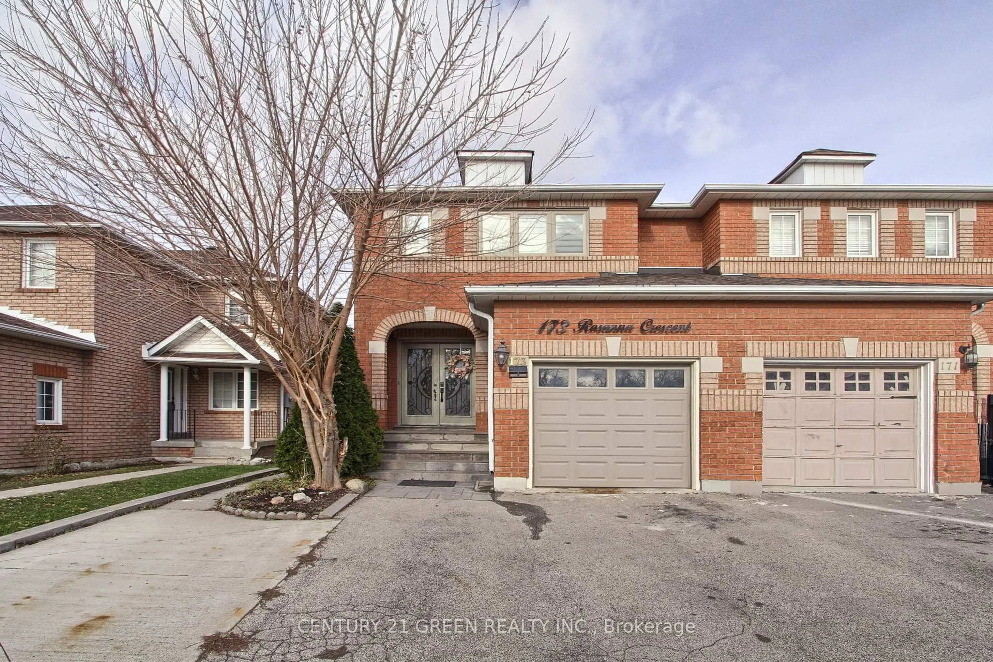 Home with brick exterior material, street for 173 Rosanna Cres, Vaughan Ontario L6A 2T4