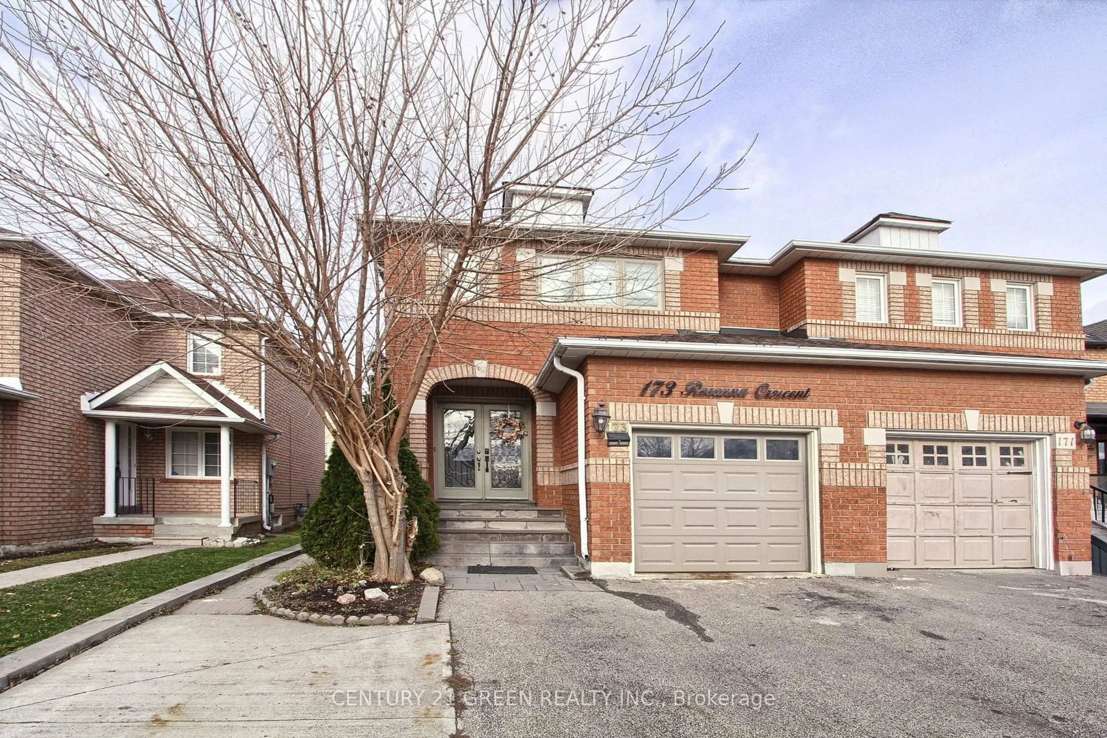 Home with brick exterior material, street for 173 Rosanna Cres, Vaughan Ontario L6A 2T4