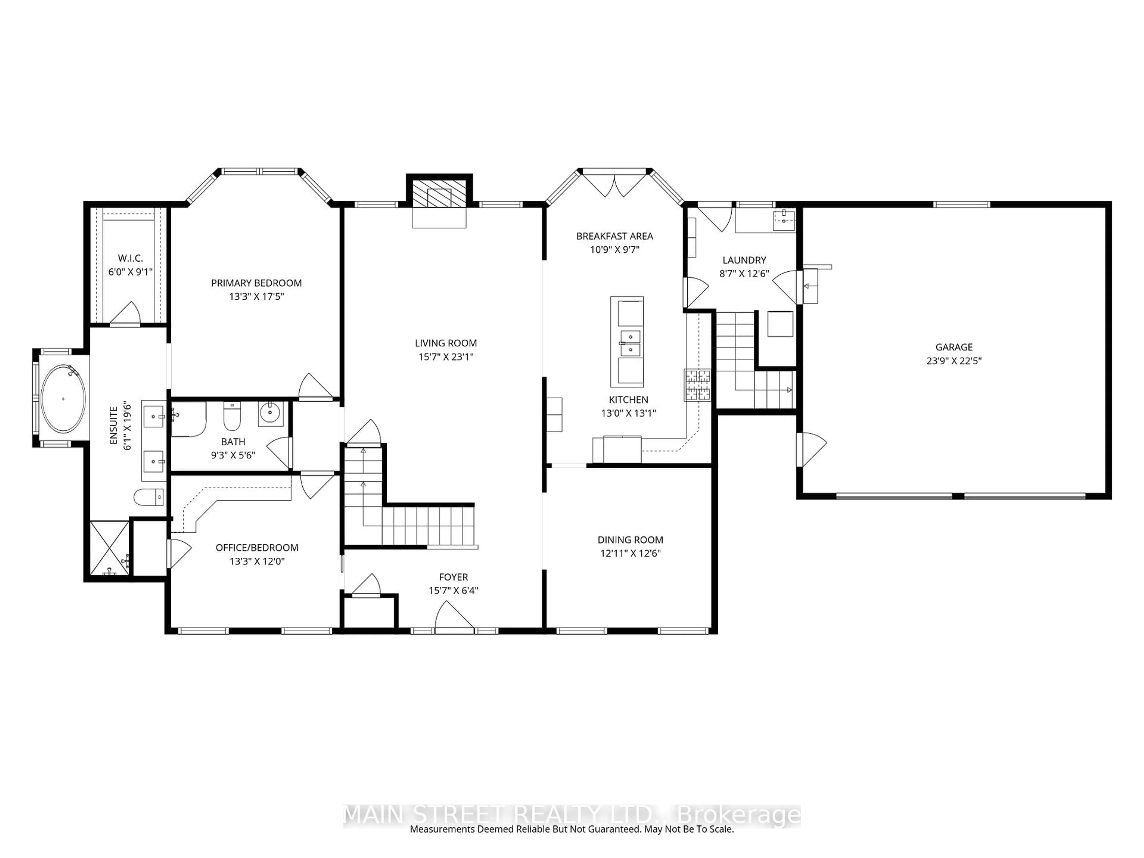 Floor plan for 122 Davis Tr, Essa Ontario L0L 2N0