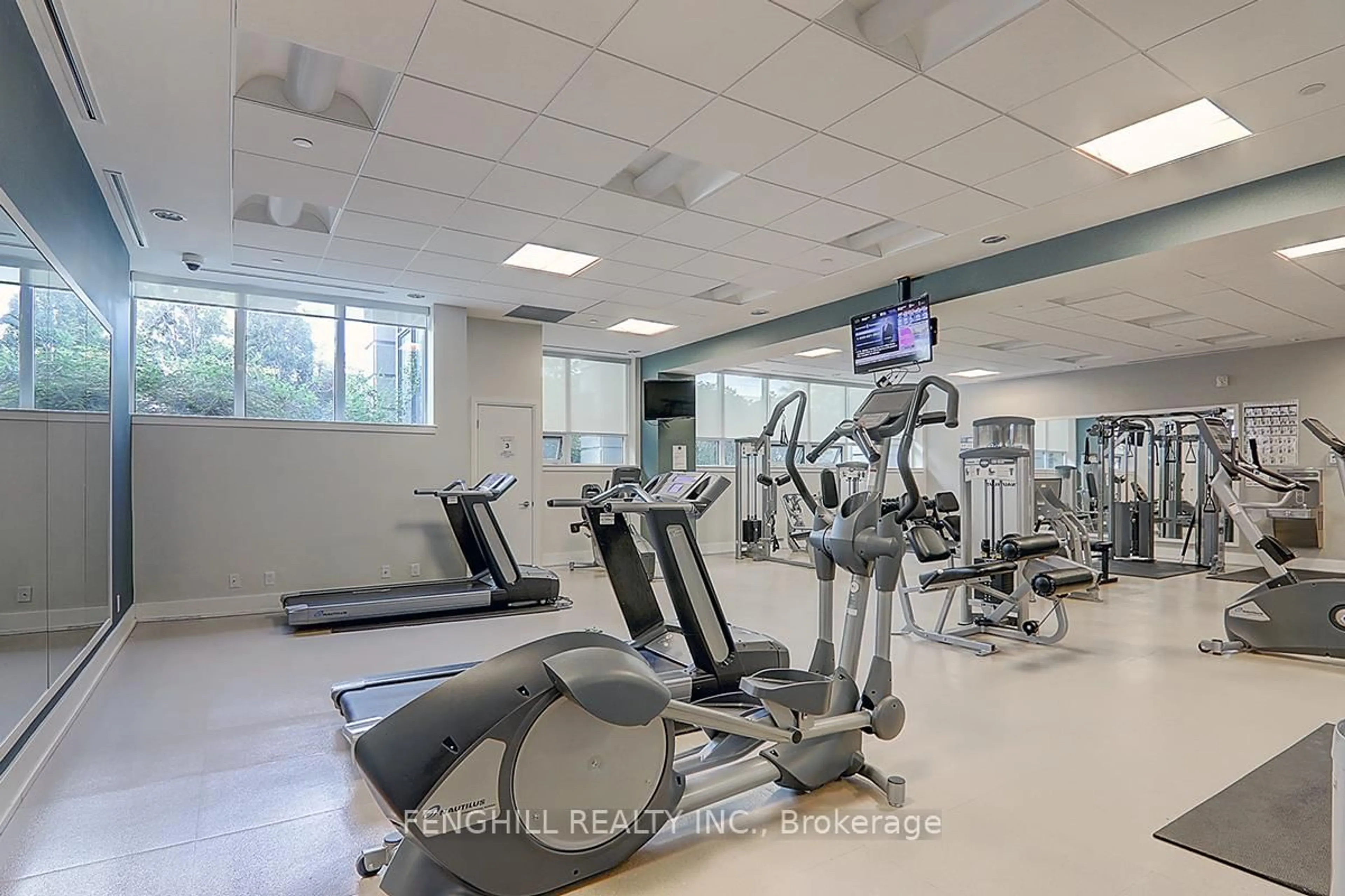 Gym or fitness room for 370 Highway 7 Rd #PH7, Richmond Hill Ontario L4B 0C4