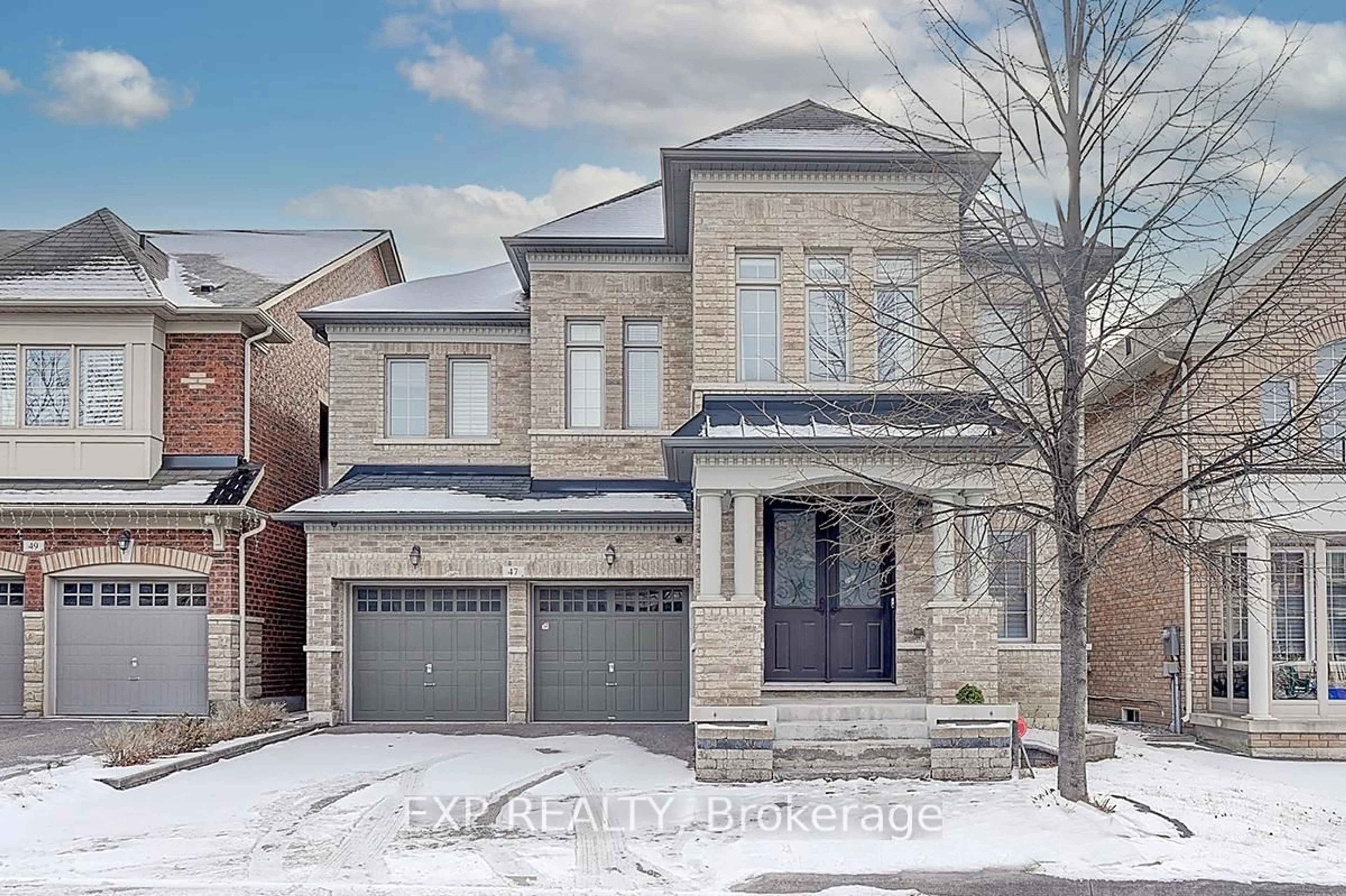 Home with brick exterior material, street for 47 Foshan Ave, Markham Ontario L6C 0B2