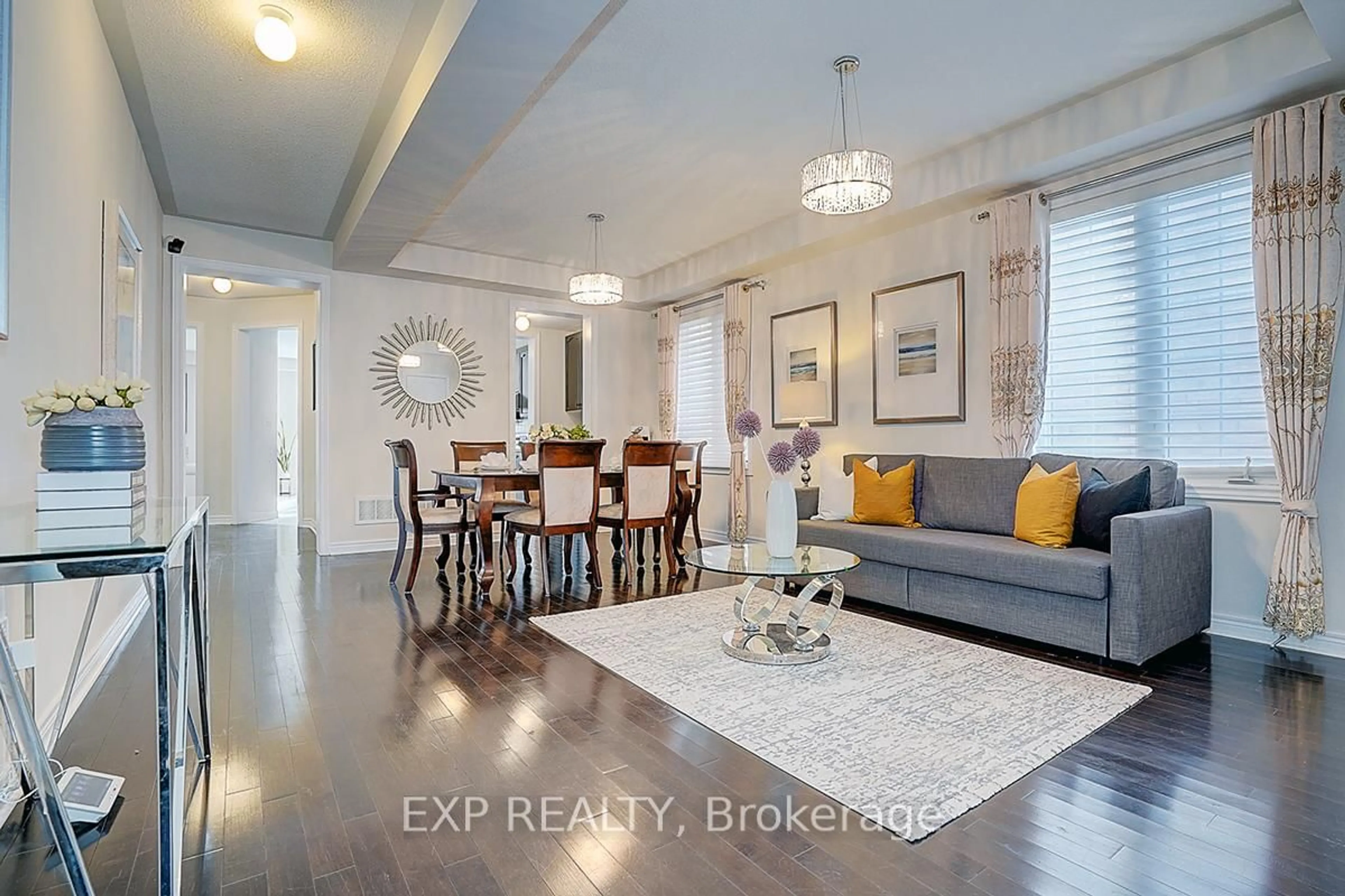 Living room with furniture, unknown for 47 Foshan Ave, Markham Ontario L6C 0B2