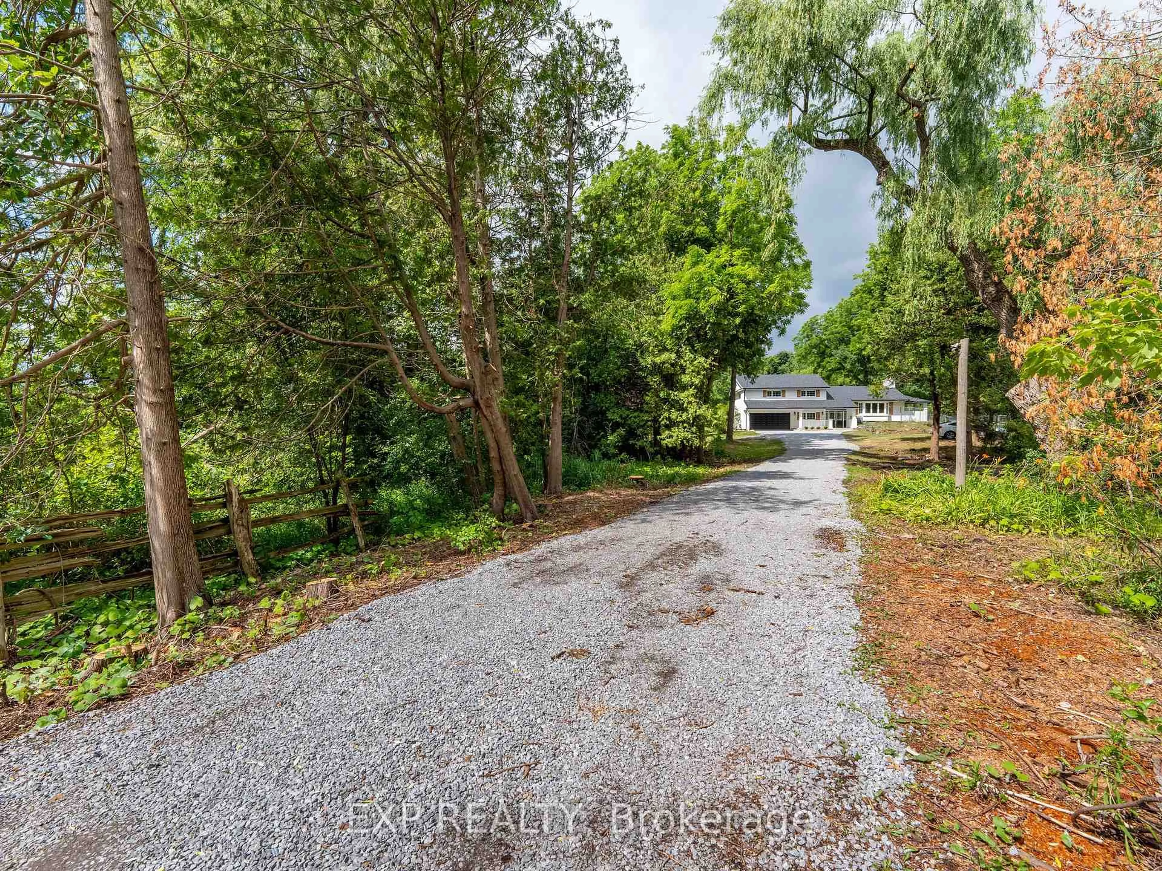 A pic from outside/outdoor area/front of a property/back of a property/a pic from drone, forest/trees view for 12056 Leslie St, Richmond Hill Ontario L4E 3R5