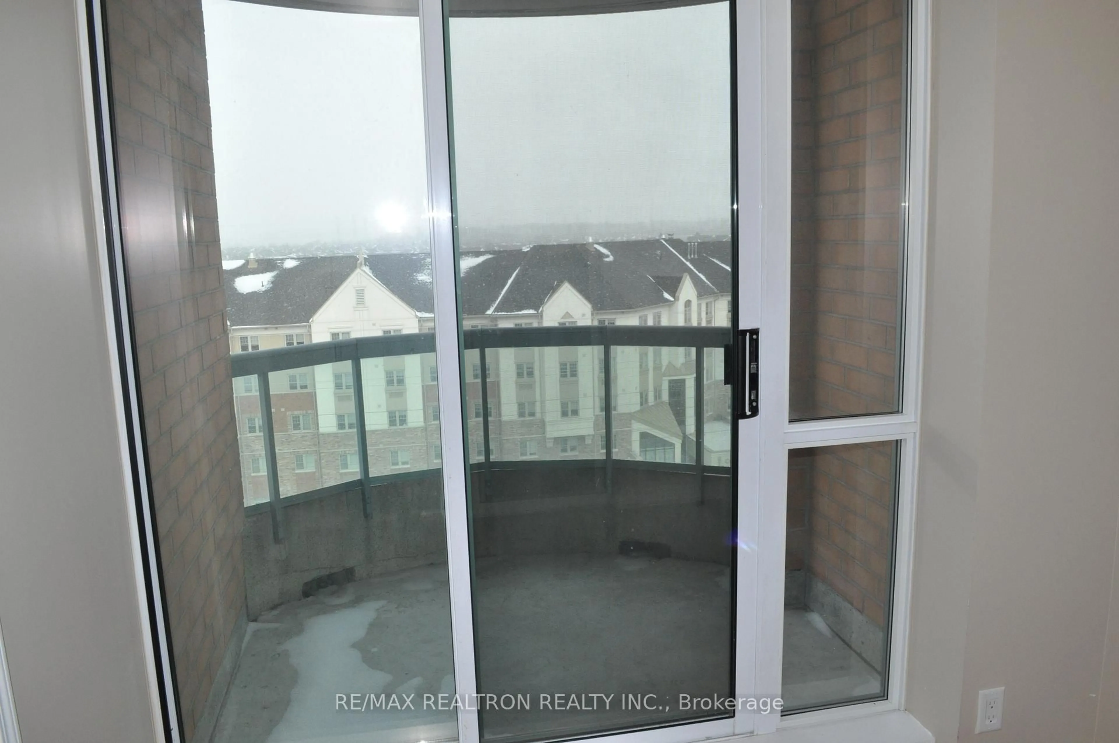 Balcony in the apartment, city buildings view from balcony for 745 New Westminster Dr #905, Vaughan Ontario L4J 8J9