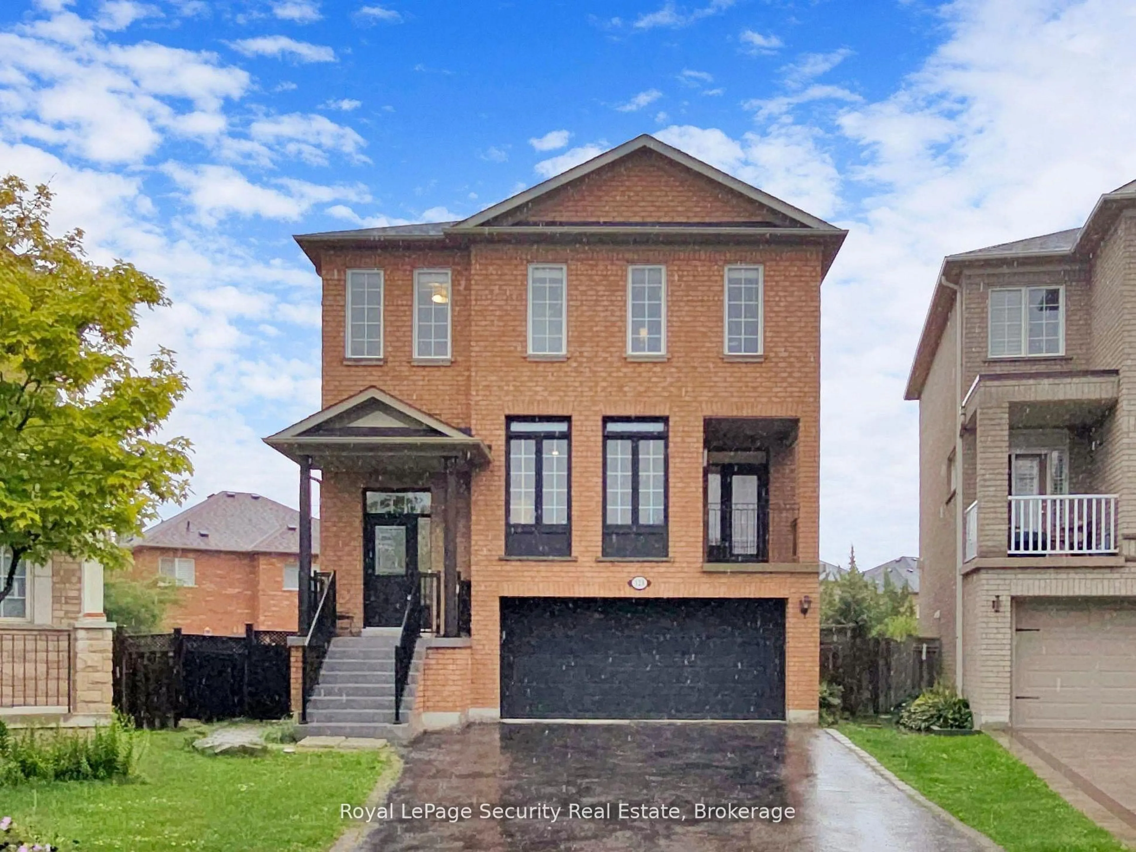 Home with brick exterior material, street for 128 Daiseyfield Cres, Vaughan Ontario L4H 2T7