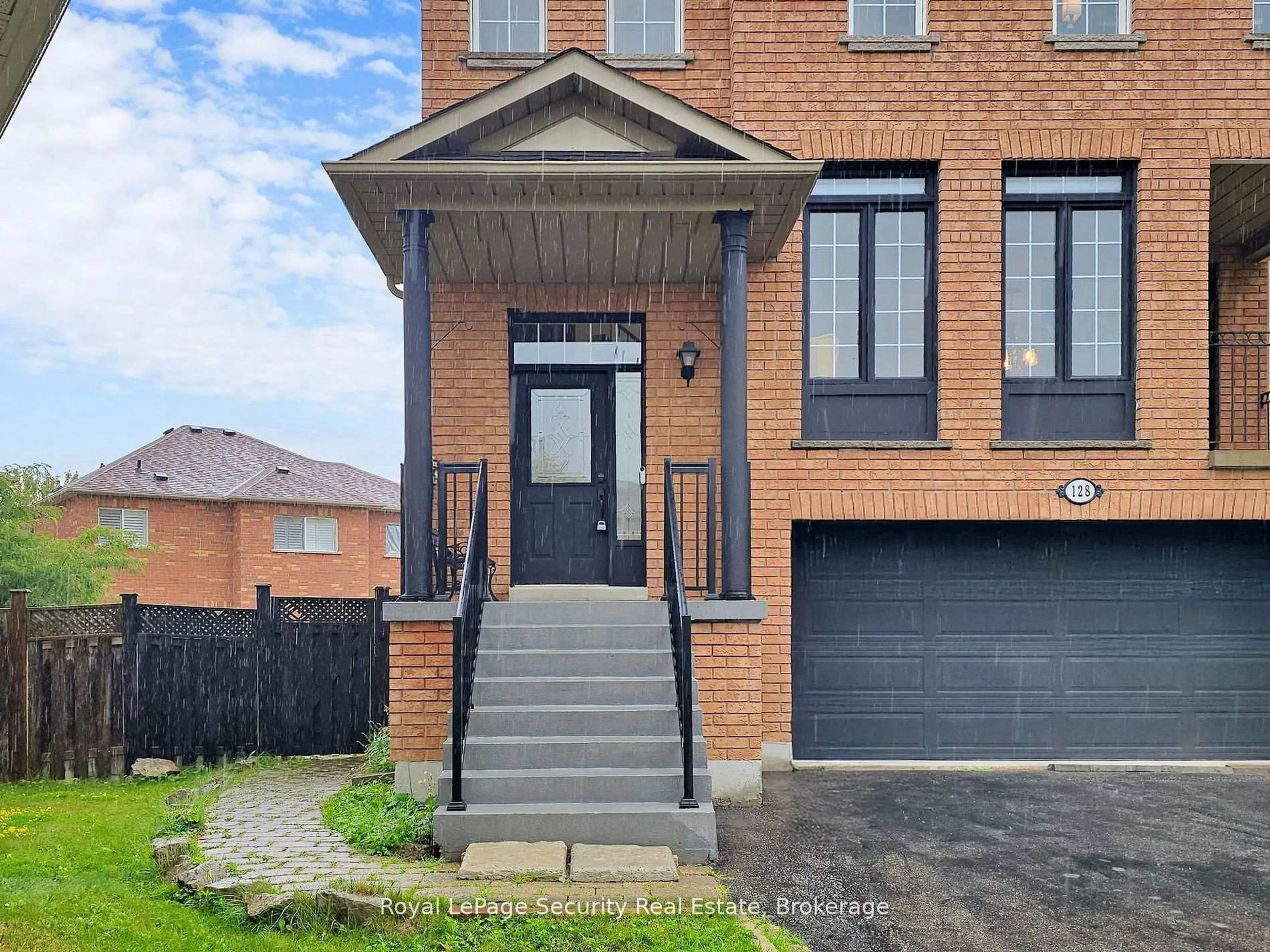 Home with brick exterior material, street for 128 Daiseyfield Cres, Vaughan Ontario L4H 2T7