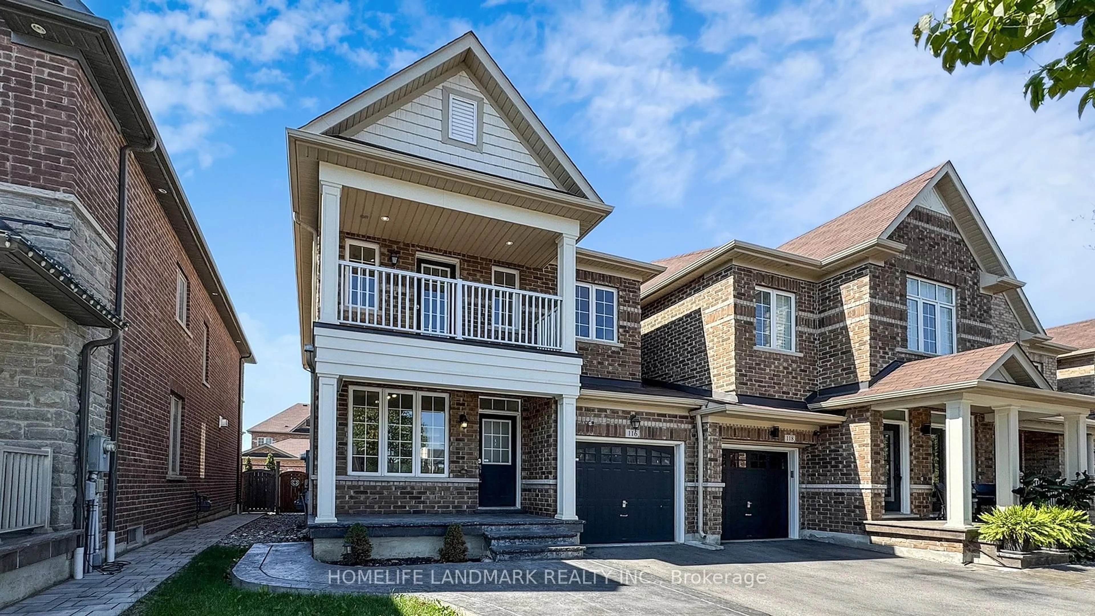 Home with brick exterior material, street for 116 Pelee Ave, Vaughan Ontario L4H 3Z2