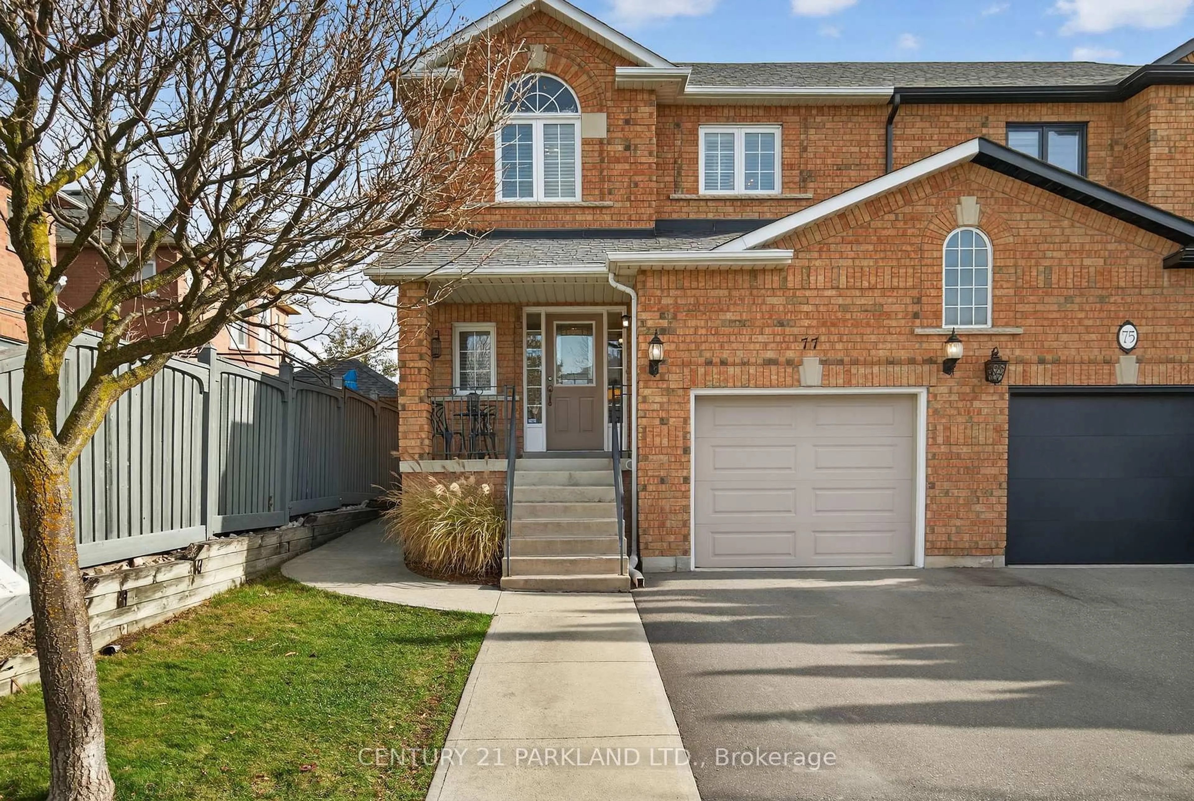 Home with brick exterior material, street for 77 MONTE CARLO Dr, Vaughan Ontario L4H 1T3