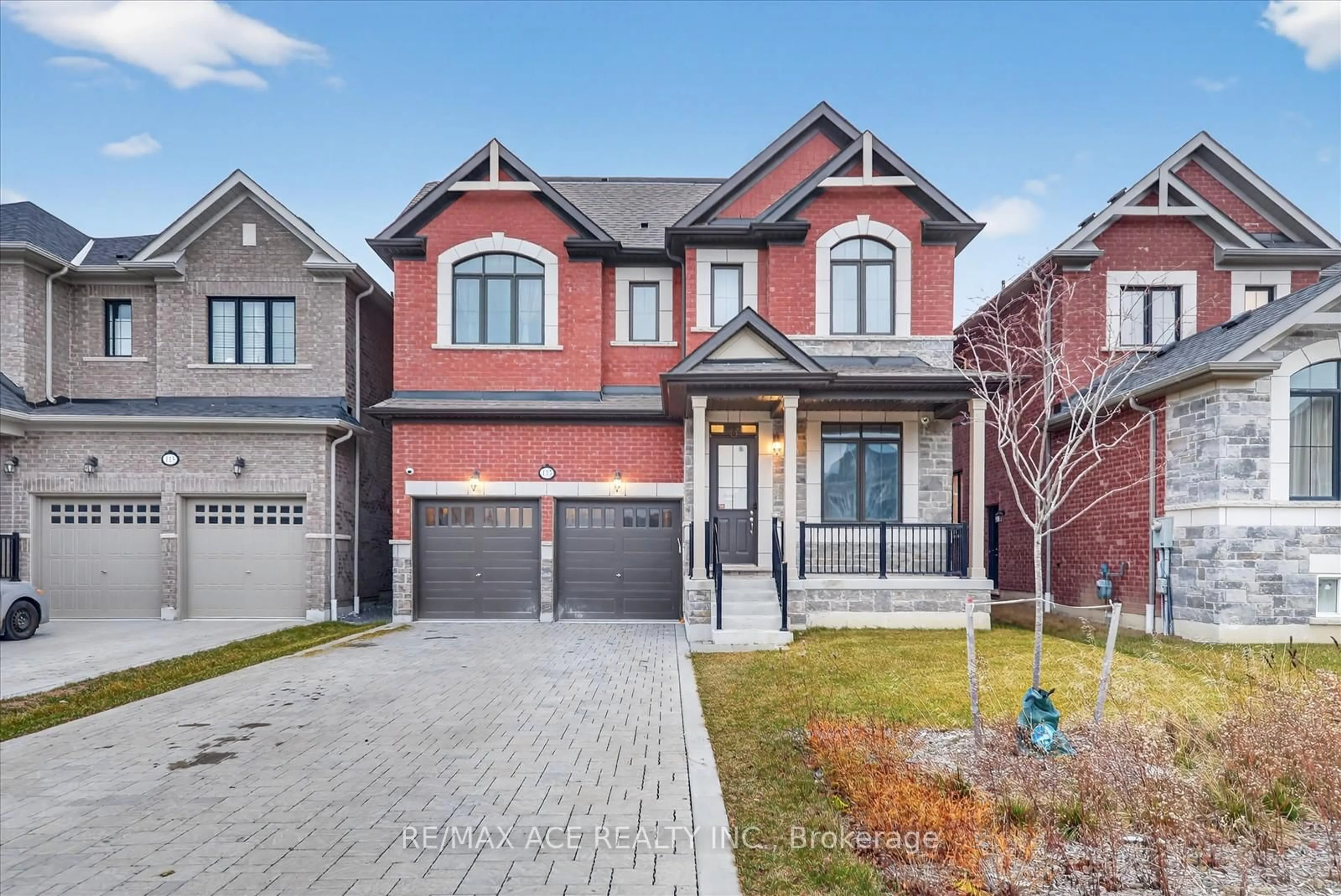 Home with brick exterior material, street for 113 Jinnah Ave, Markham Ontario L3S 0G4