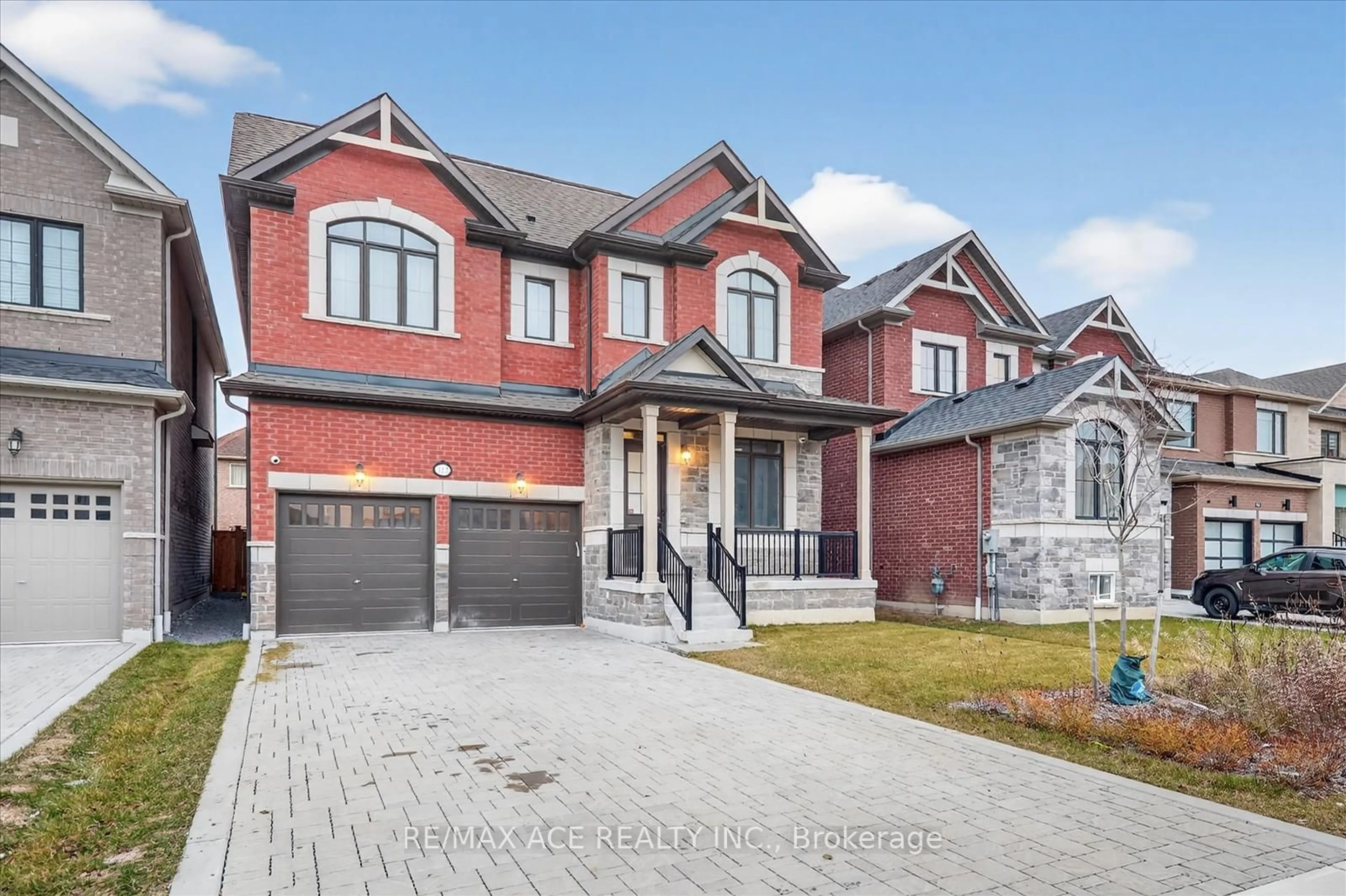 Home with brick exterior material, street for 113 Jinnah Ave, Markham Ontario L3S 0G4