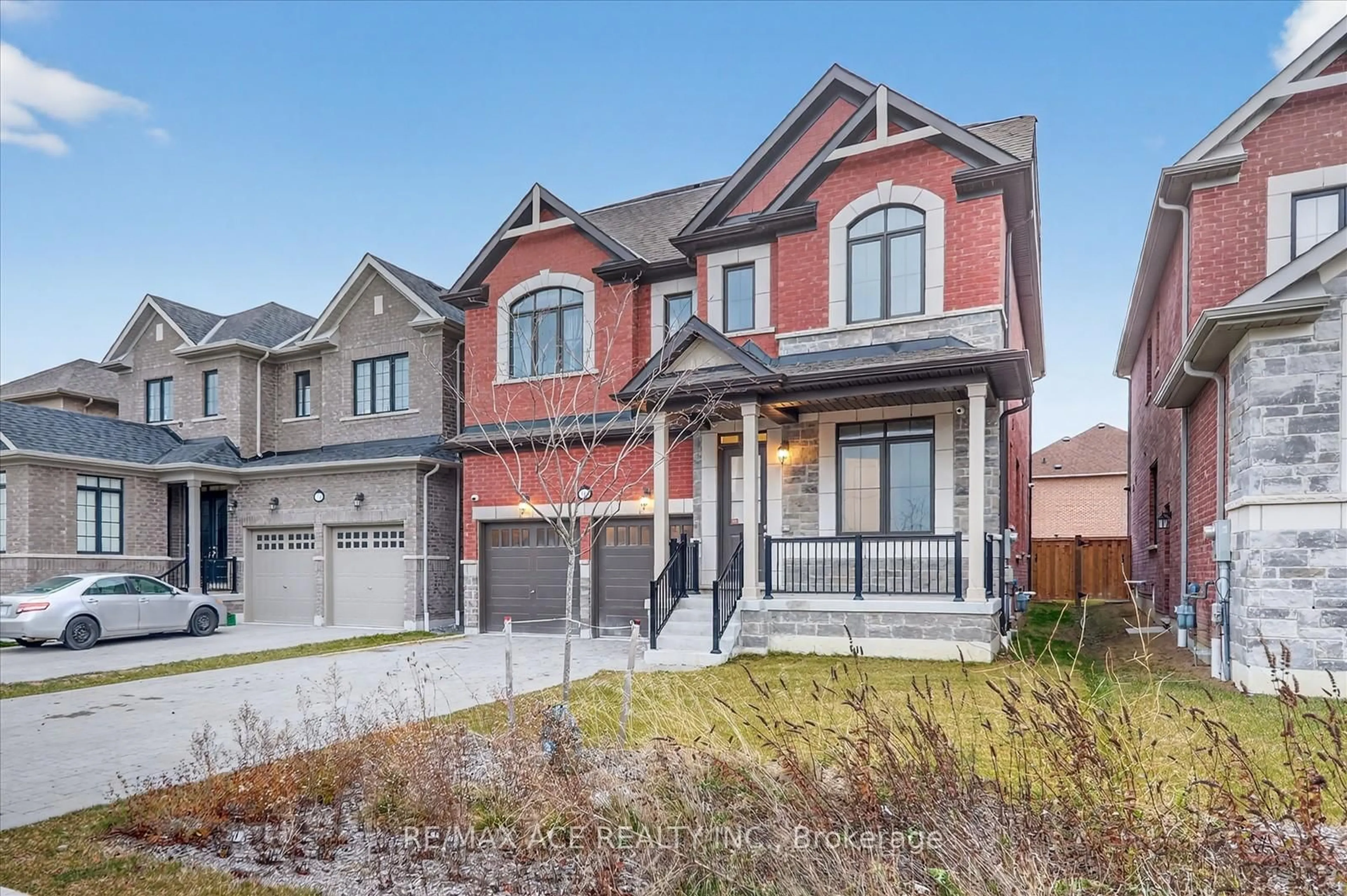 Home with brick exterior material, street for 113 Jinnah Ave, Markham Ontario L3S 0G4