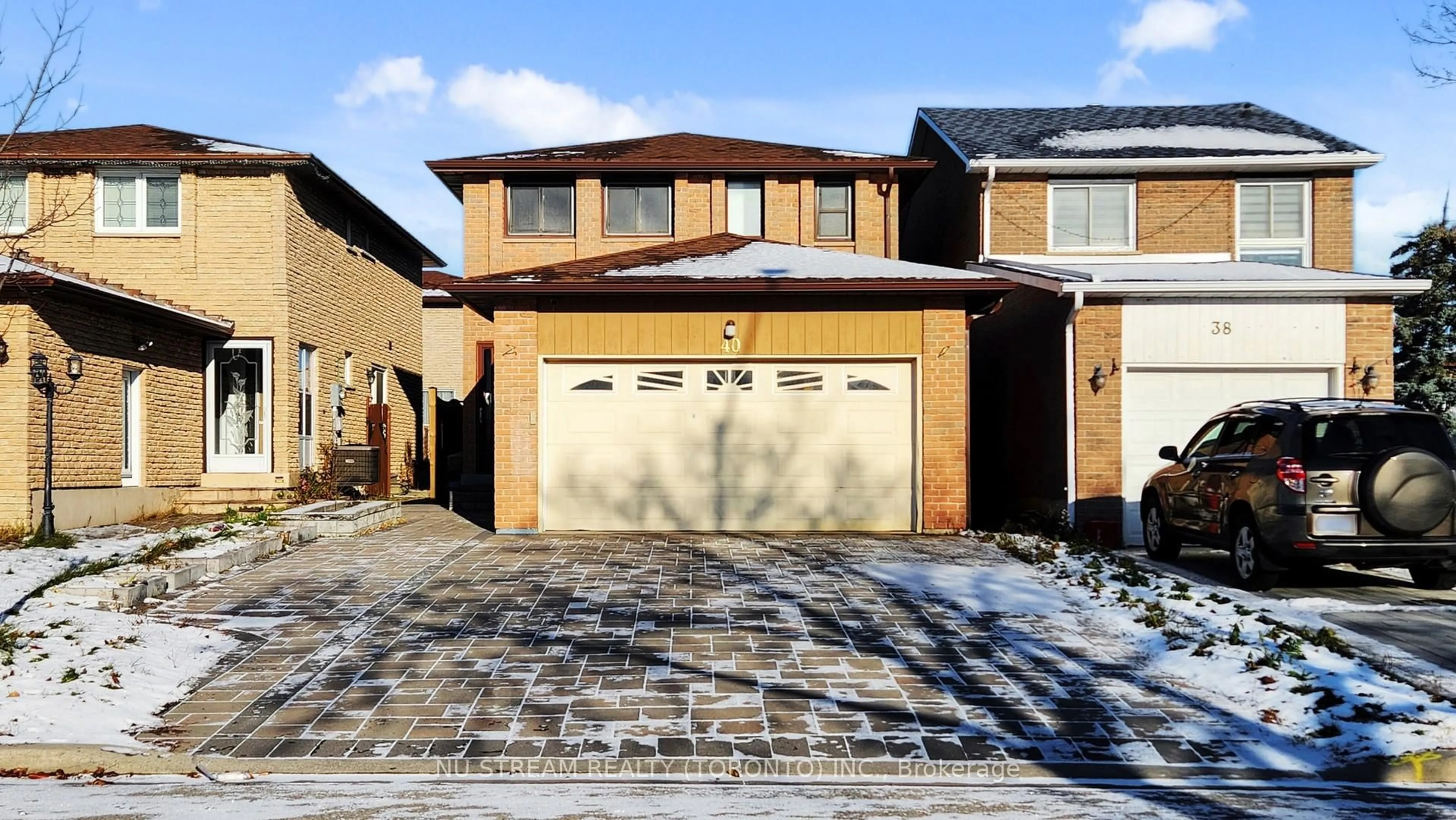 Home with brick exterior material, street for 40 Bedale Cres, Markham Ontario L3R 3N7