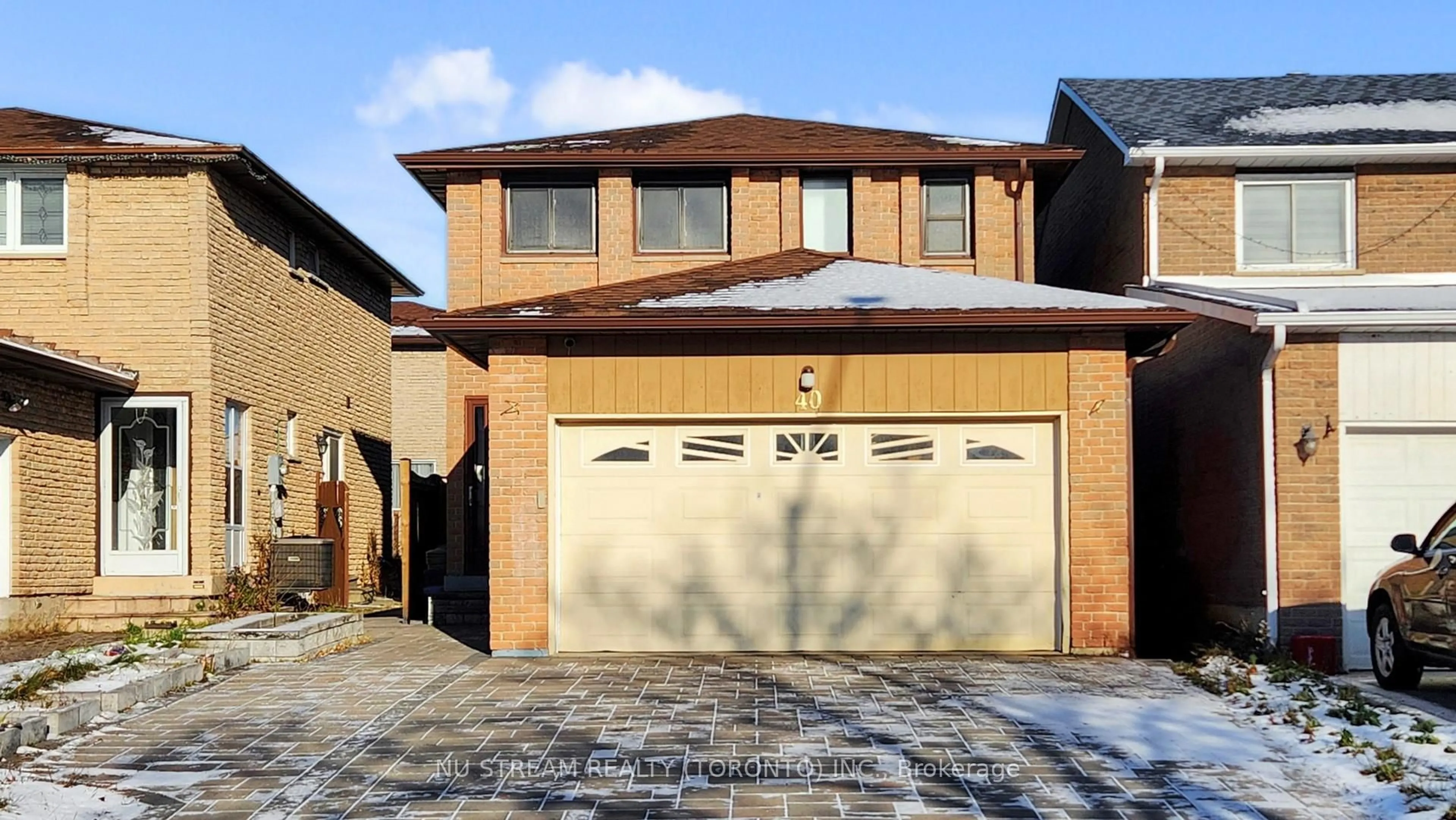 Home with brick exterior material, street for 40 Bedale Cres, Markham Ontario L3R 3N7