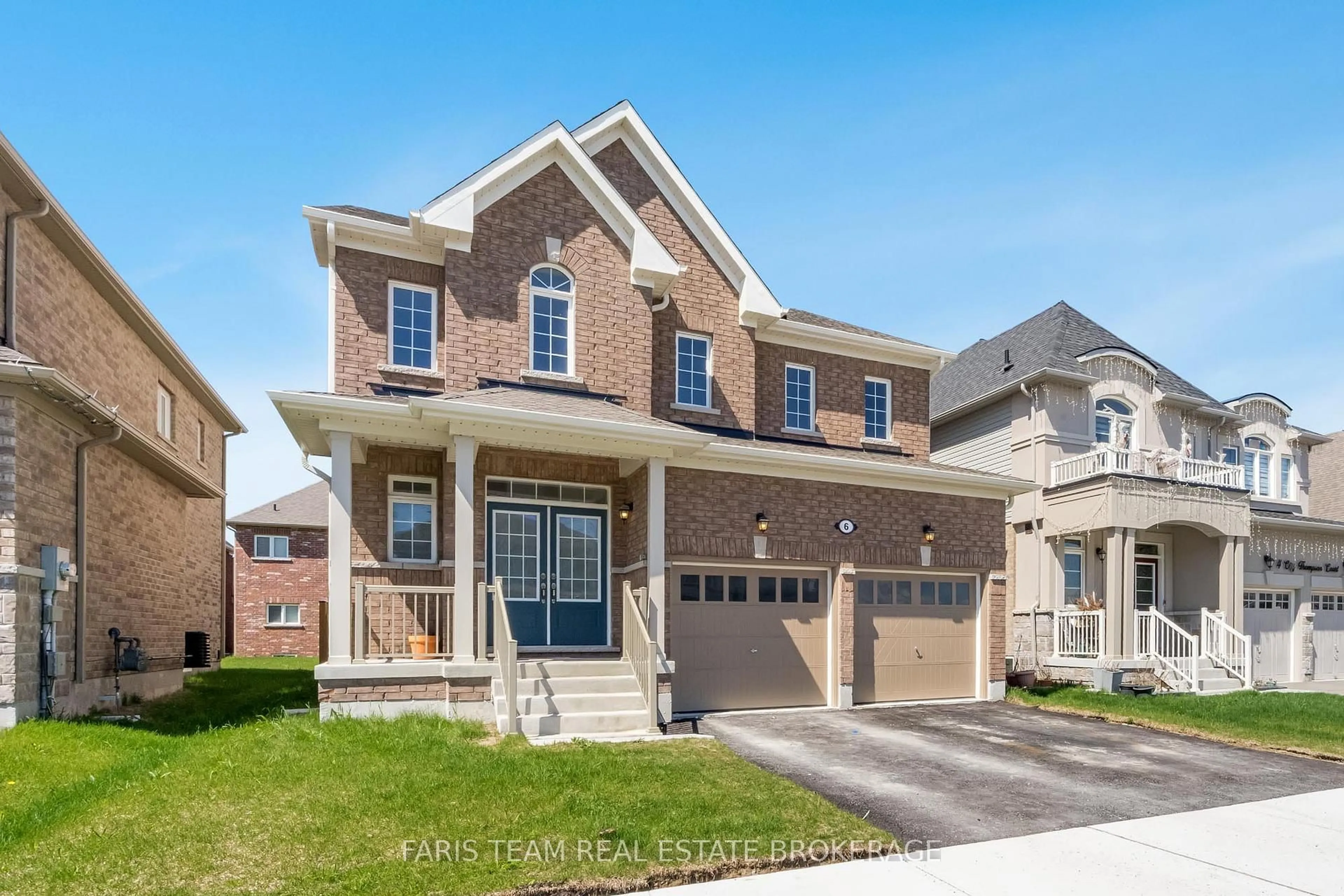 Home with brick exterior material, street for 6 Cliff Thompson Crt, Georgina Ontario L0E 1R0