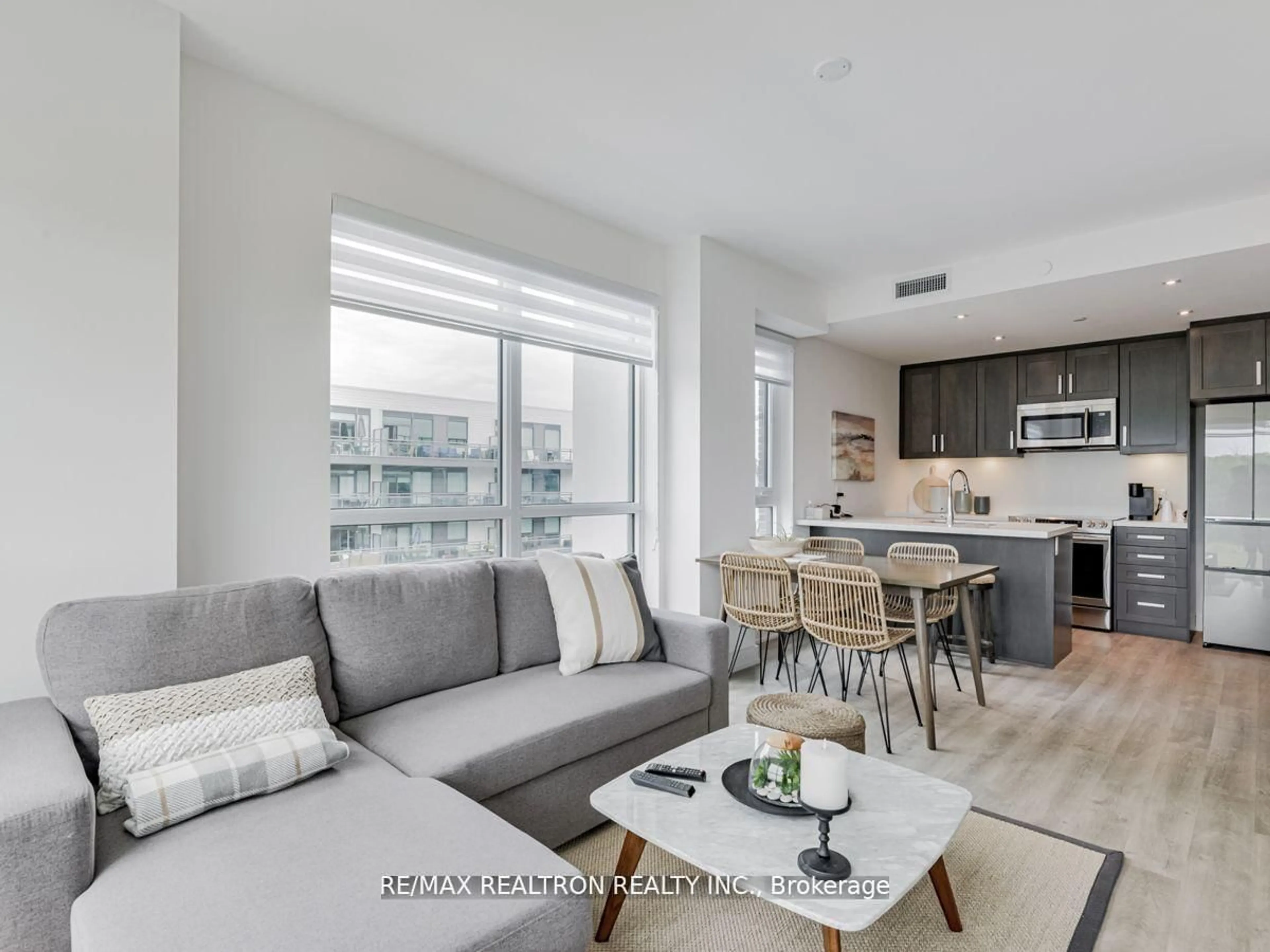 Living room with furniture, unknown for 375 Sea Ray Ave #310, Innisfil Ontario L9S 0N9